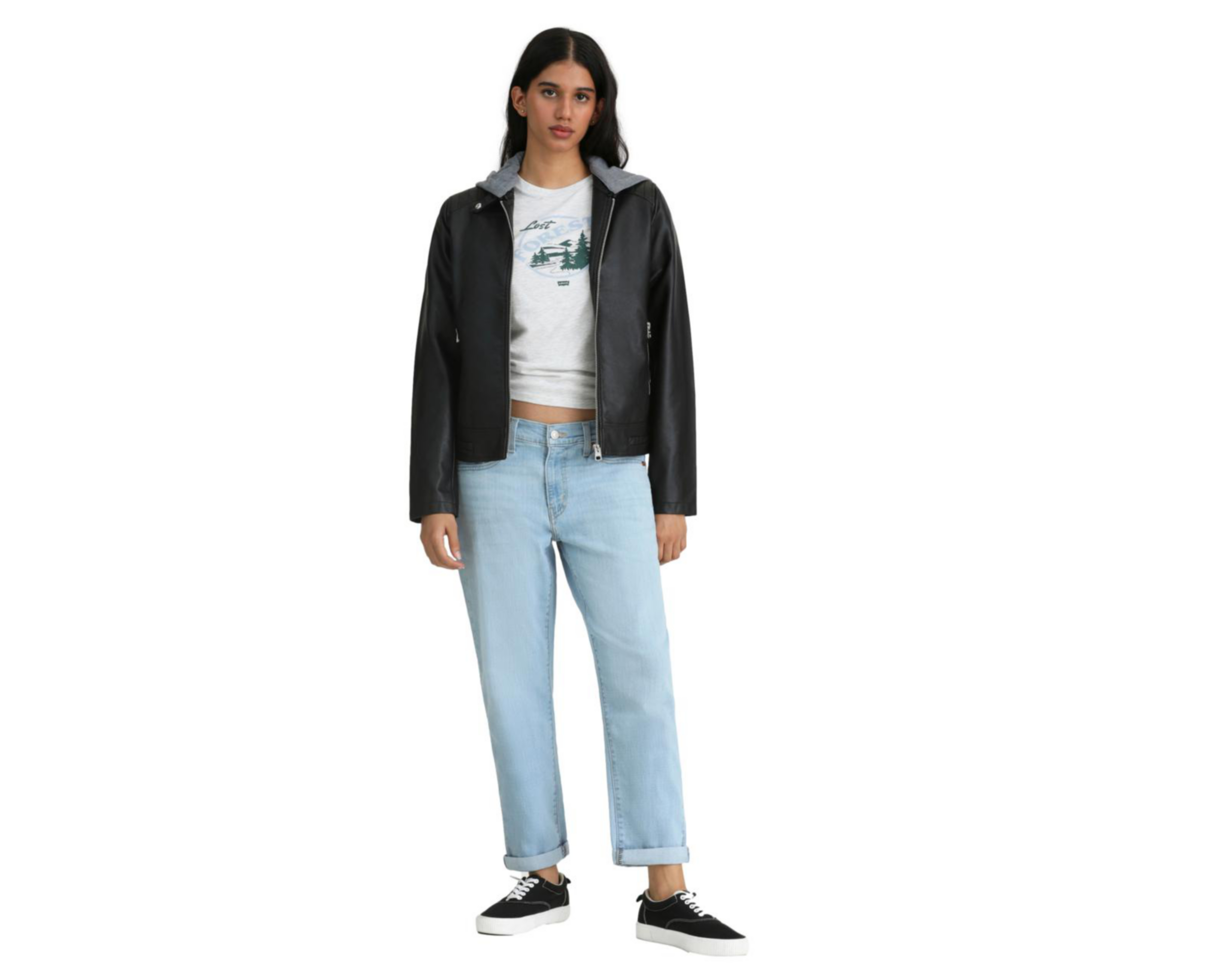 Foto 6 | Chamarra con Capucha Levi's para Mujer