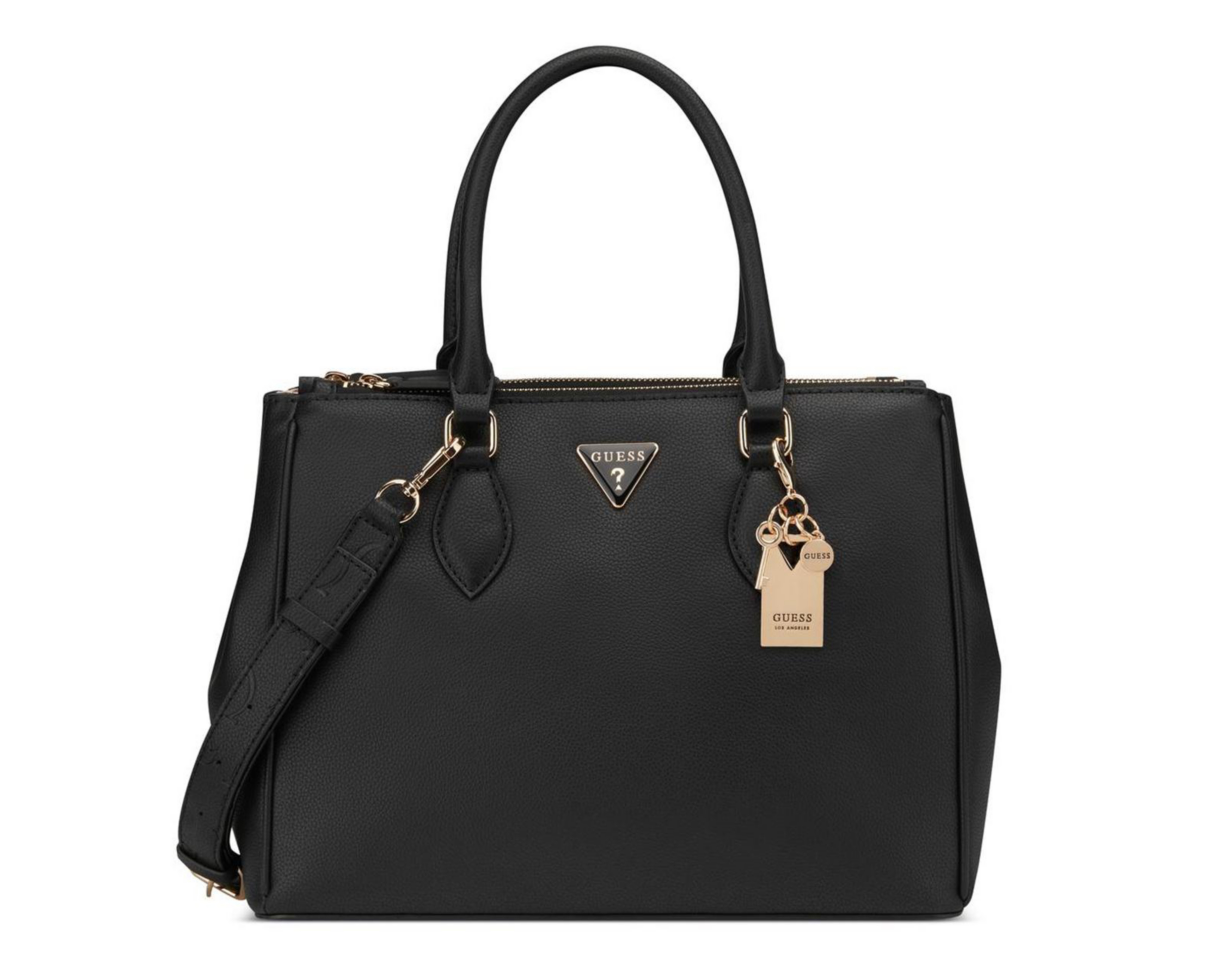Foto 2 pulgar | Bolsa de Mano Guess Doretta Negra