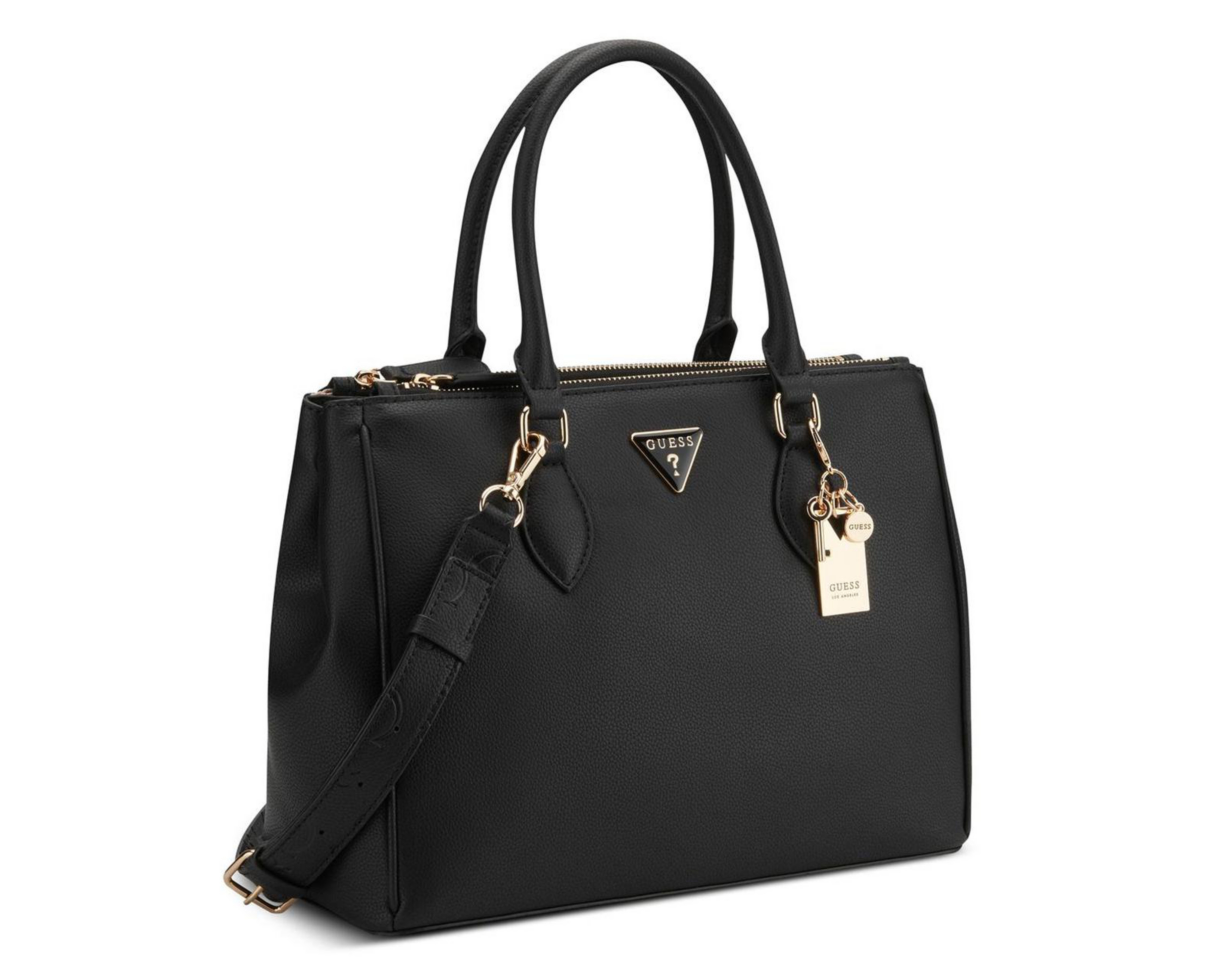 Foto 3 pulgar | Bolsa de Mano Guess Doretta Negra