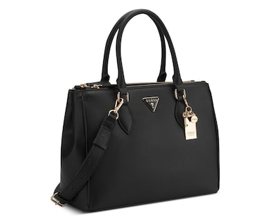 Foto 2 | Bolsa de Mano Guess Doretta Negra