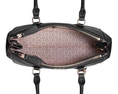 Foto 4 | Bolsa de Mano Guess Doretta Negra