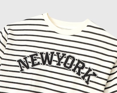 Foto 3 | Sudadera a Rayas Refill para Mujer