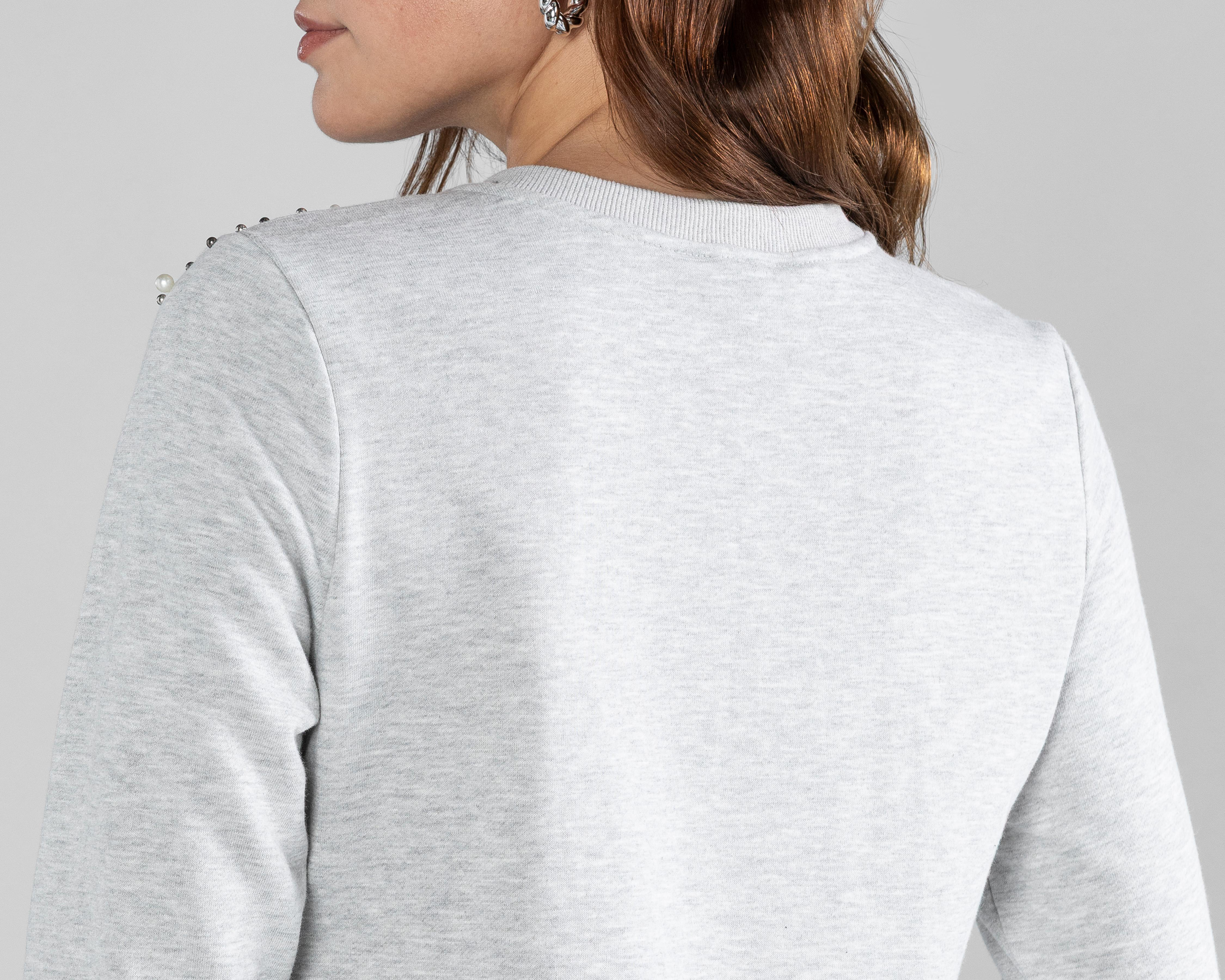 Foto 5 | Sudadera con Perlas Thinner para Mujer