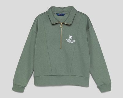 Foto 1 | Sudadera Verde York Team Polo Club para Mujer