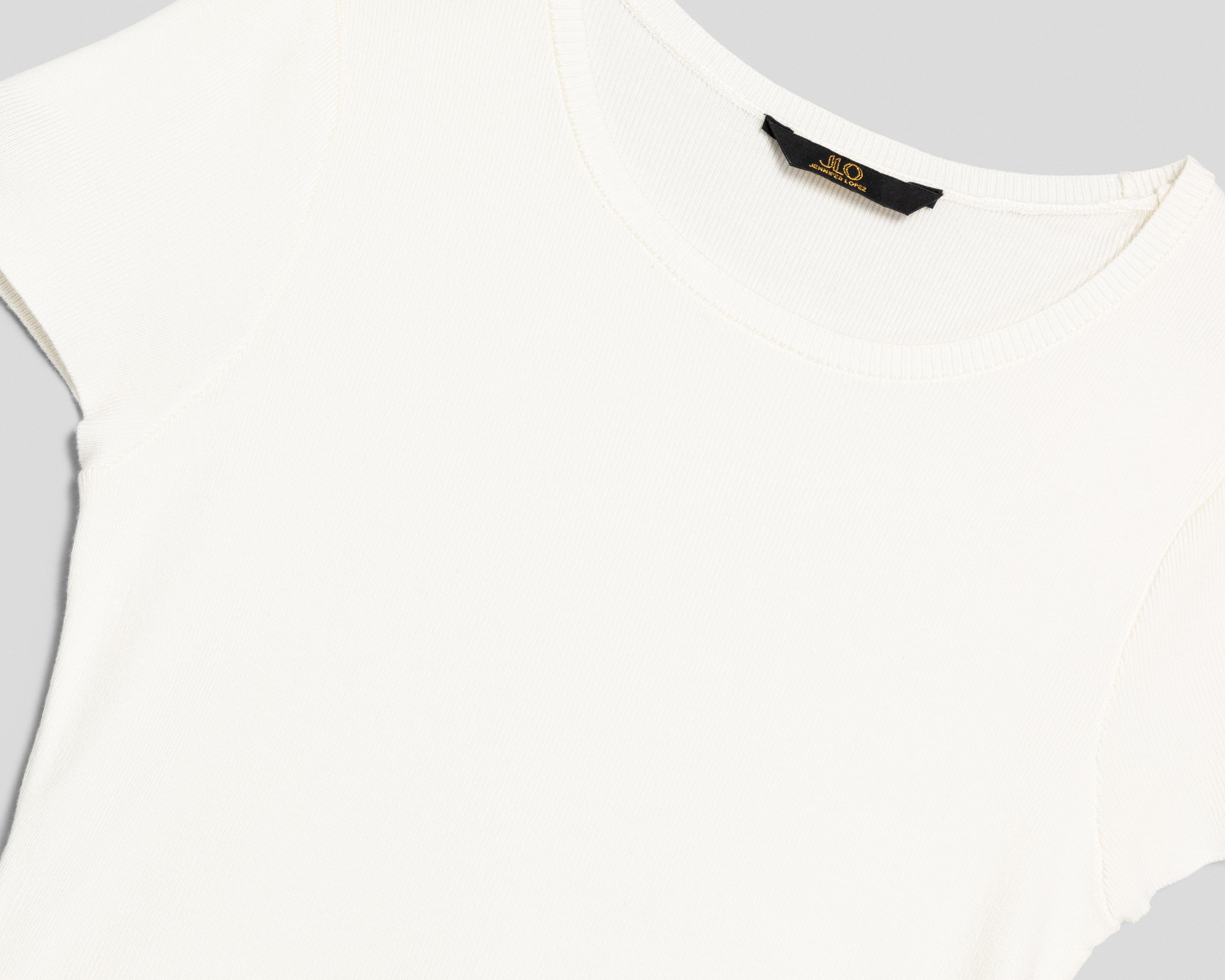 Foto 4 pulgar | Playera Jennifer Lopez Manga Corta para Mujer