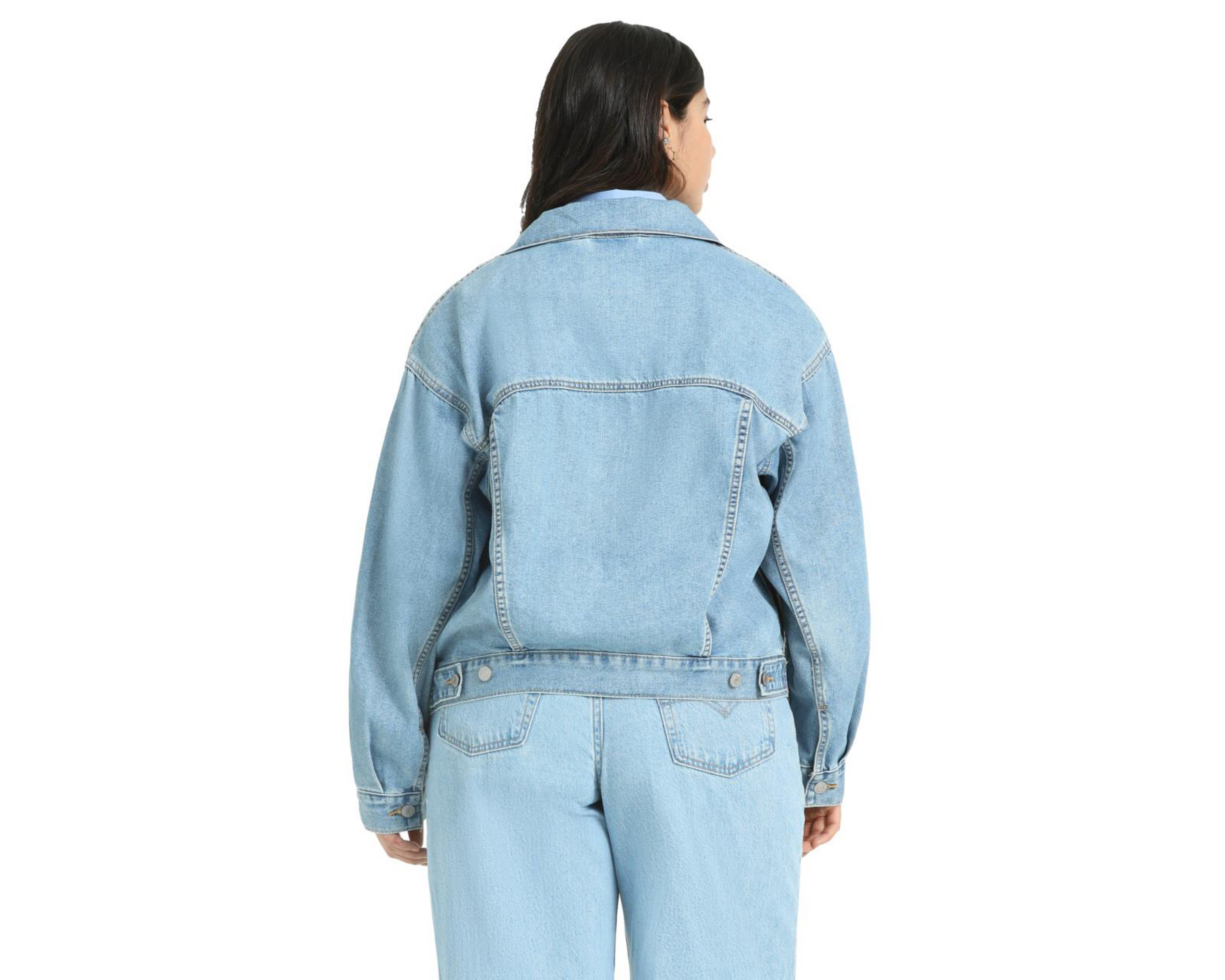 Foto 6 pulgar | Chamarra Levi's Trucker de Mezclilla