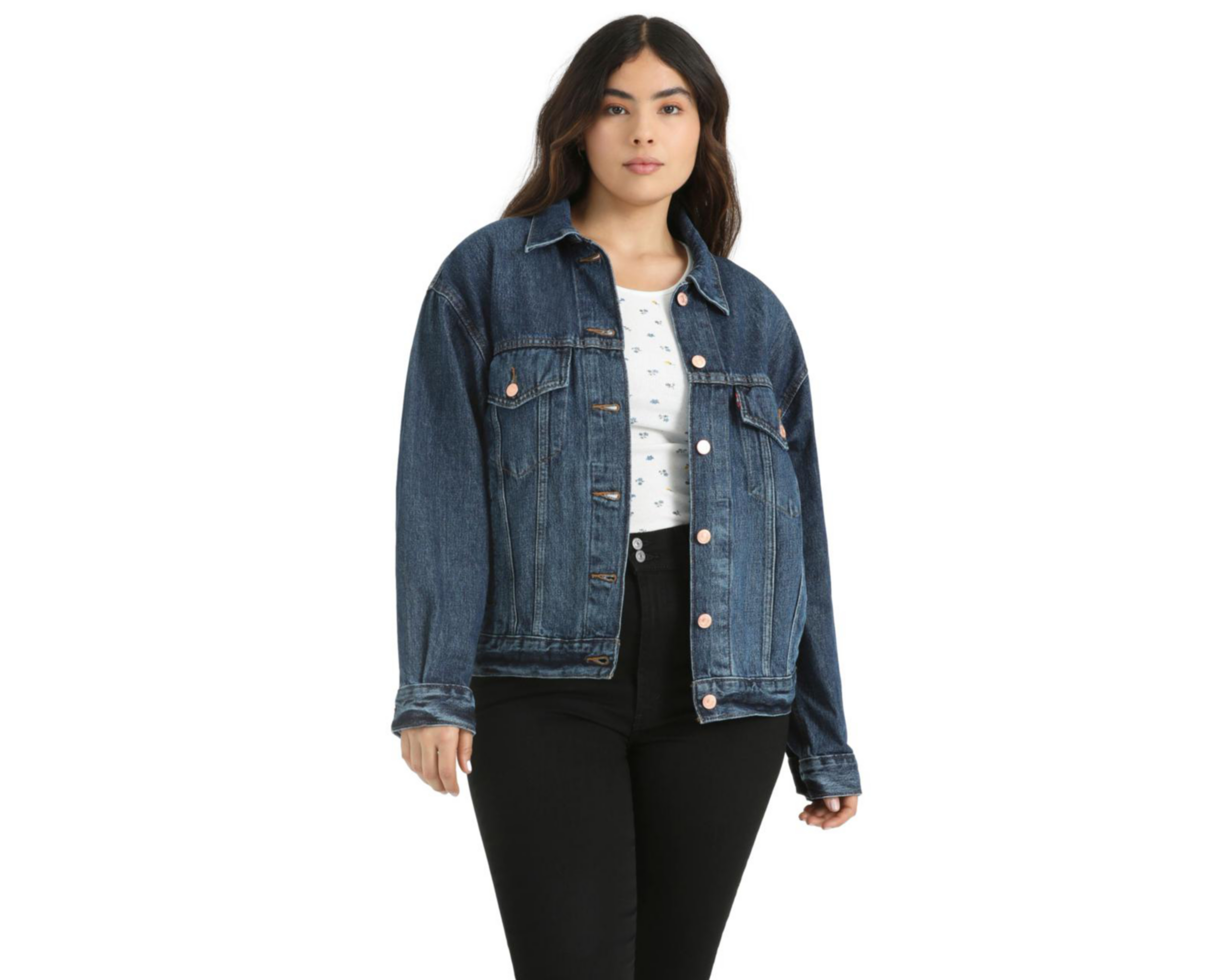 Foto 1 | Chamarra de Mezclilla Trucker Levi's para Mujer