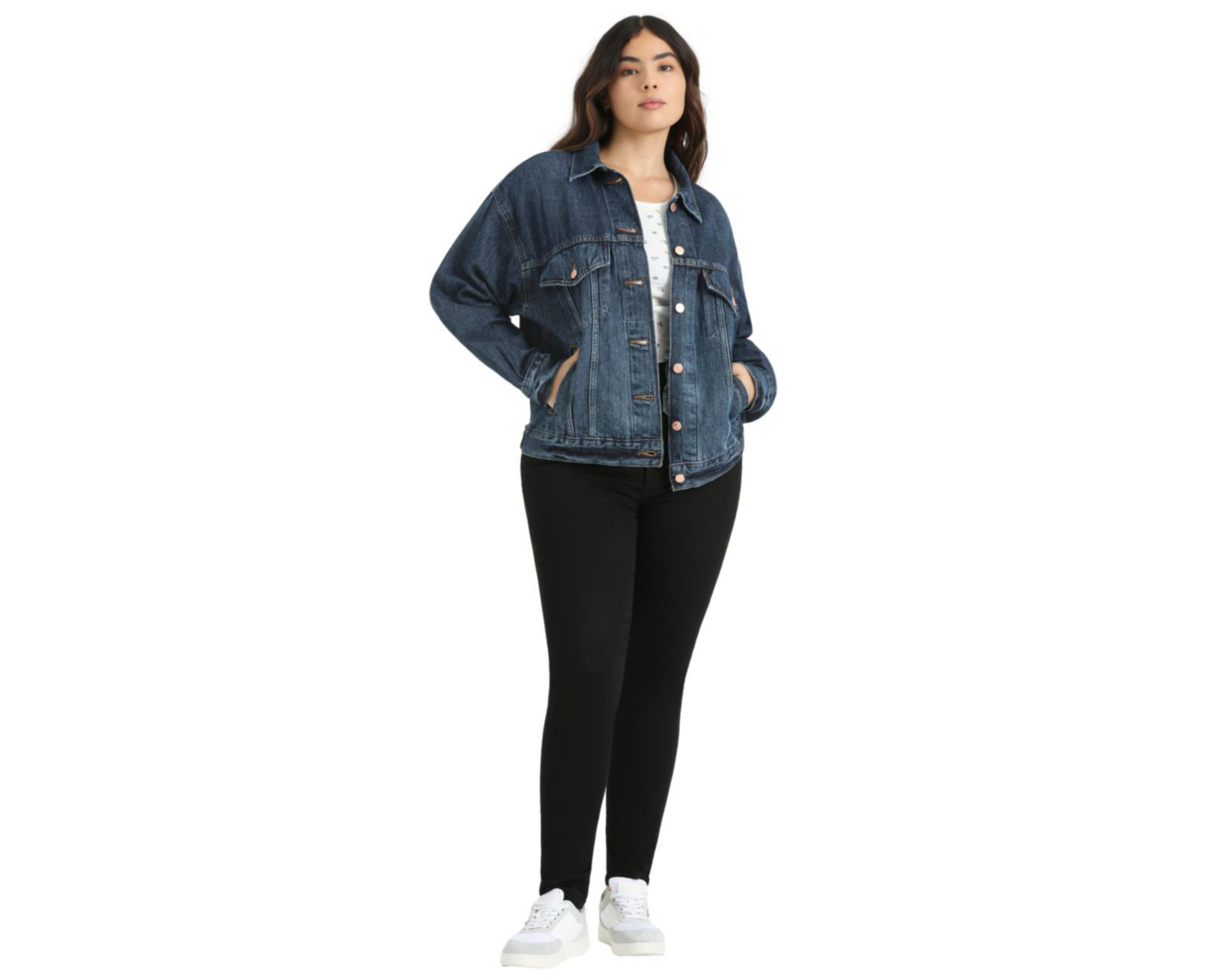 Foto 7 pulgar | Chamarra de Mezclilla Trucker Levi's para Mujer
