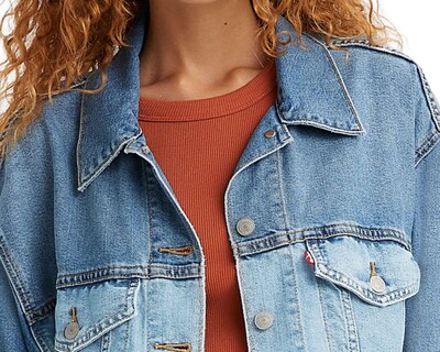 Foto 3 | Chamarra Levi's Trucker de Mezclilla '90s