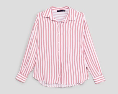 Foto 1 | Blusa York Team Polo Club a Rayas para Mujer
