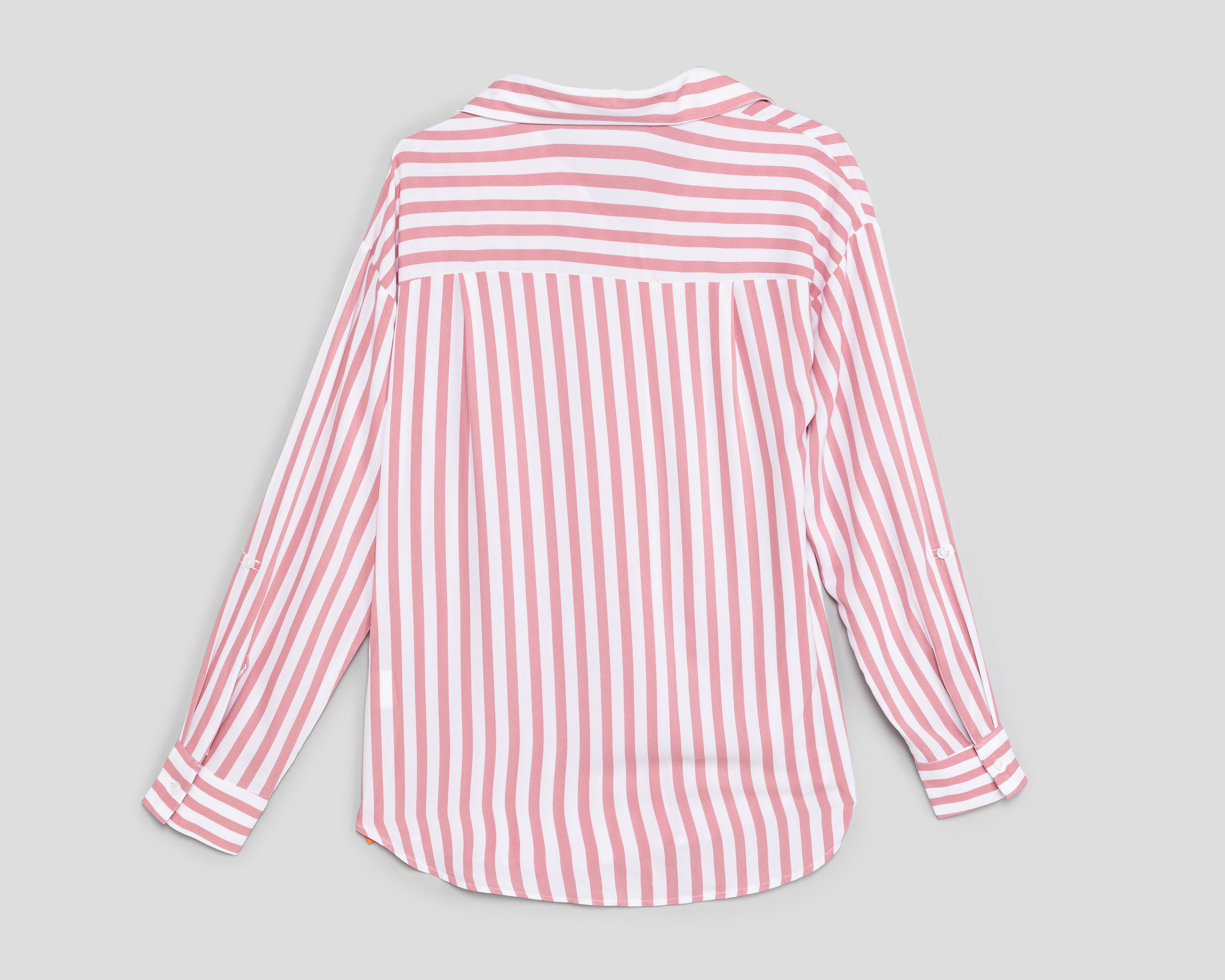 Foto 3 pulgar | Blusa York Team Polo Club a Rayas para Mujer