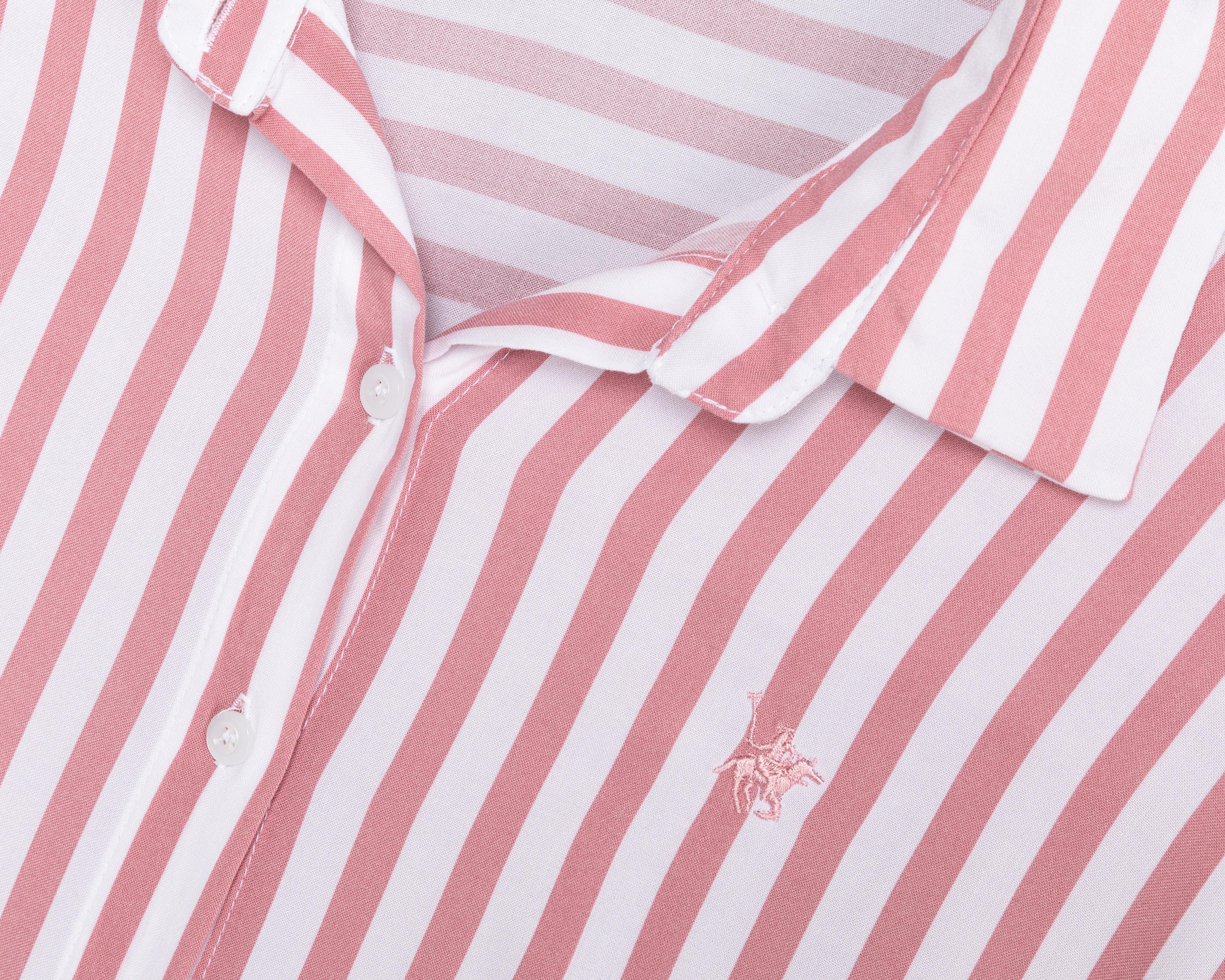 Foto 4 pulgar | Blusa York Team Polo Club a Rayas para Mujer