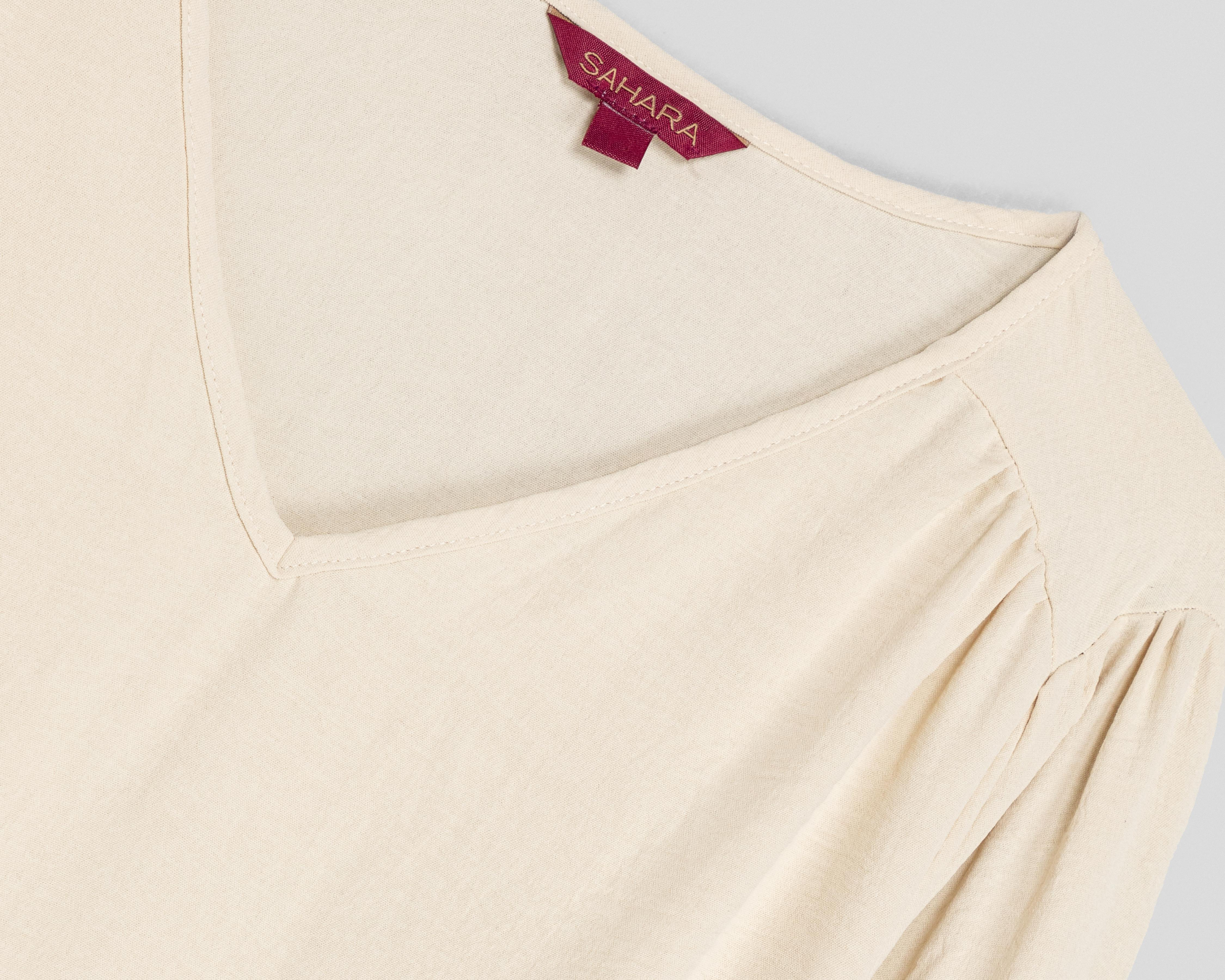 Foto 4 pulgar | Blusa Sahara Manga Larga para Mujer