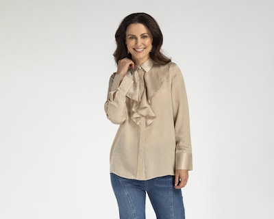 Foto 1 | Blusa Sahara con Olanes para Mujer