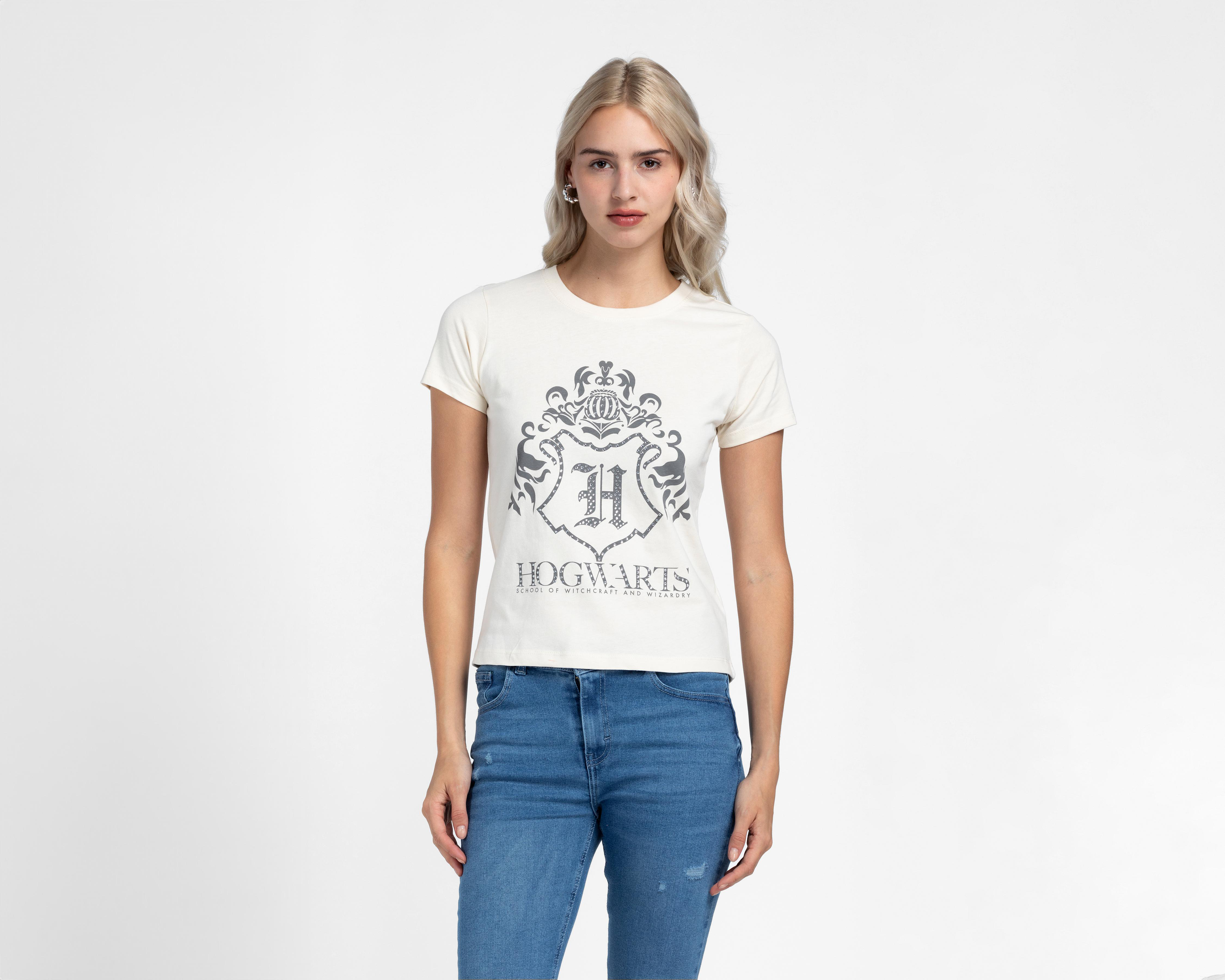 Playera Manga Corta Harry Potter para Mujer $199