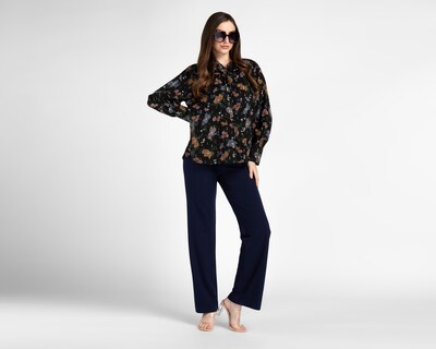 Foto 2 | Blusa Sahara Manga Larga para Mujer