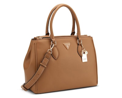 Foto 2 | Bolsa de Mano Guess Doretta Café