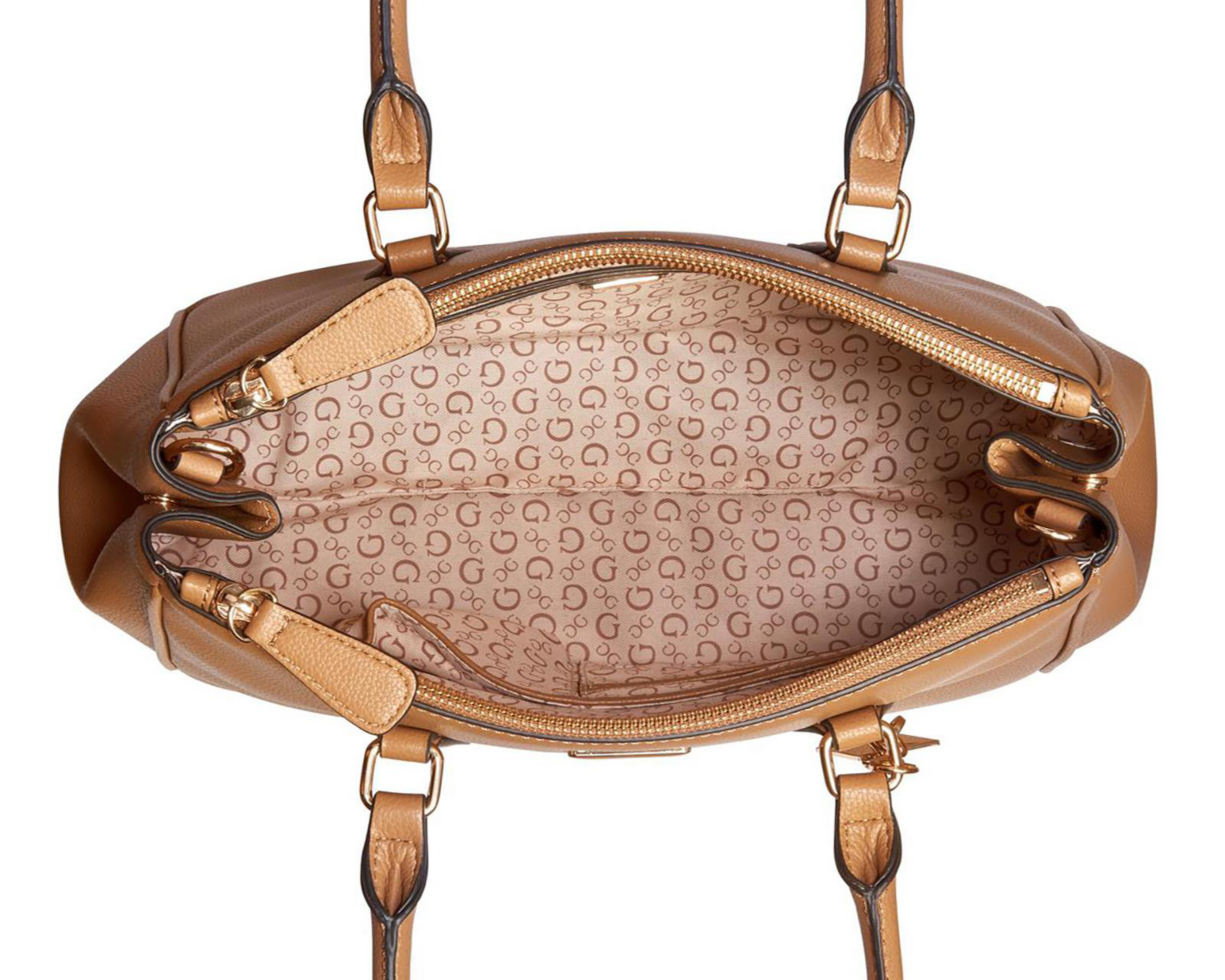 Foto 5 pulgar | Bolsa de Mano Guess Doretta Café