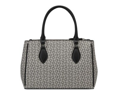 Foto 3 | Bolsa de Mano Guess Doretta Gris