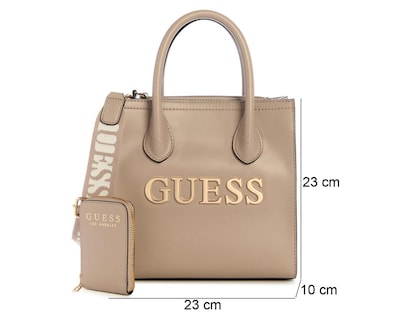 Foto 4 | Bolsa de Mano Guess Caracara con Monedero
