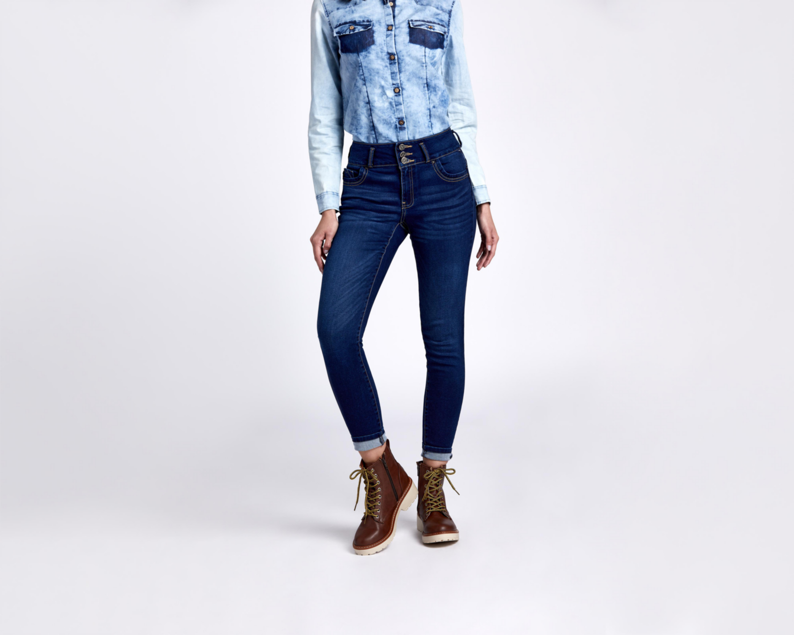 Jeans Skinny Boy London para Mujer $441