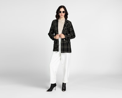 Foto 2 | Blazer Negro Sahara para Mujer