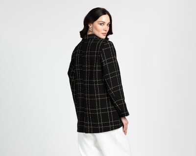 Foto 3 | Blazer Negro Sahara para Mujer