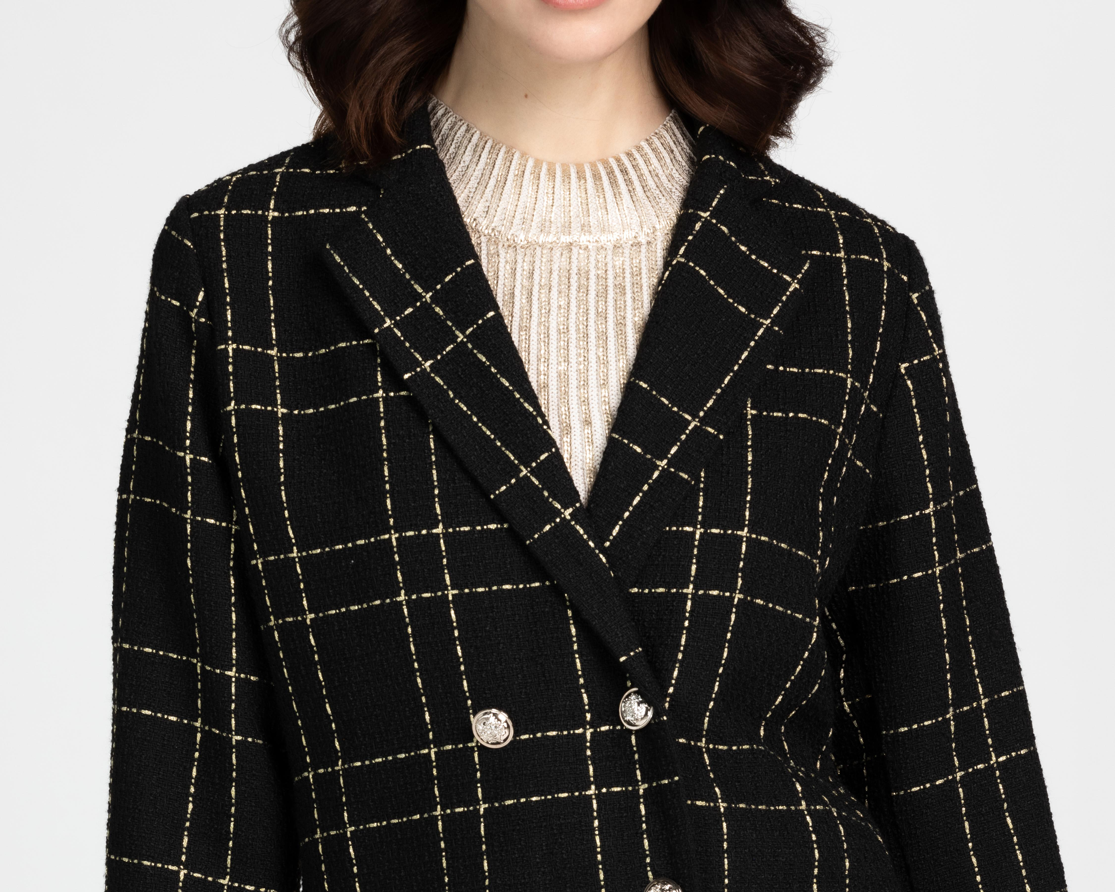 Foto 5 pulgar | Blazer Negro Sahara para Mujer