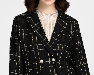 Foto 4 | Blazer Negro Sahara para Mujer