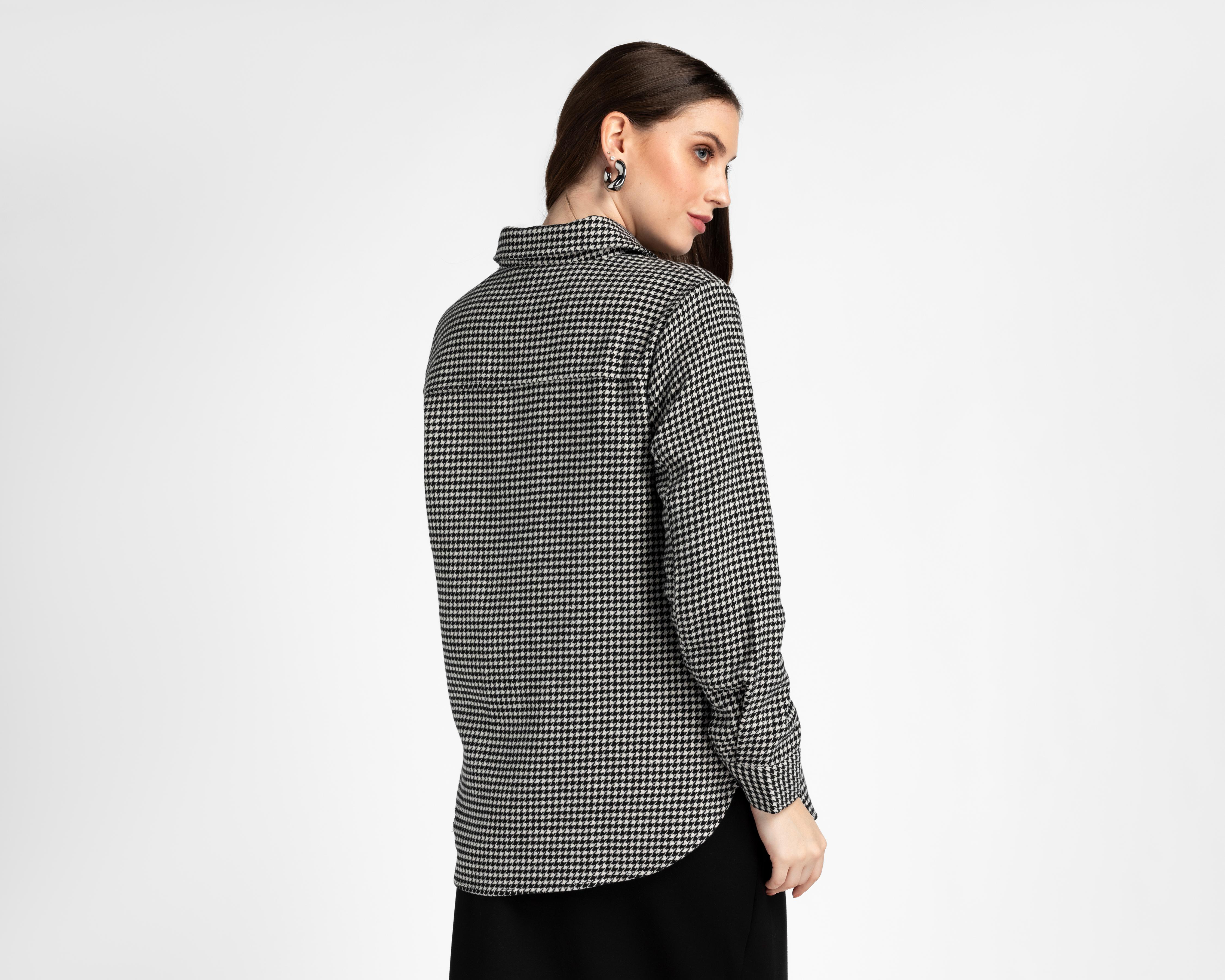 Foto 4 pulgar | Blusa Sahara Manga Larga para Mujer