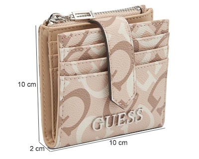 Foto 5 | Tarjetero para Mujer Guess Café
