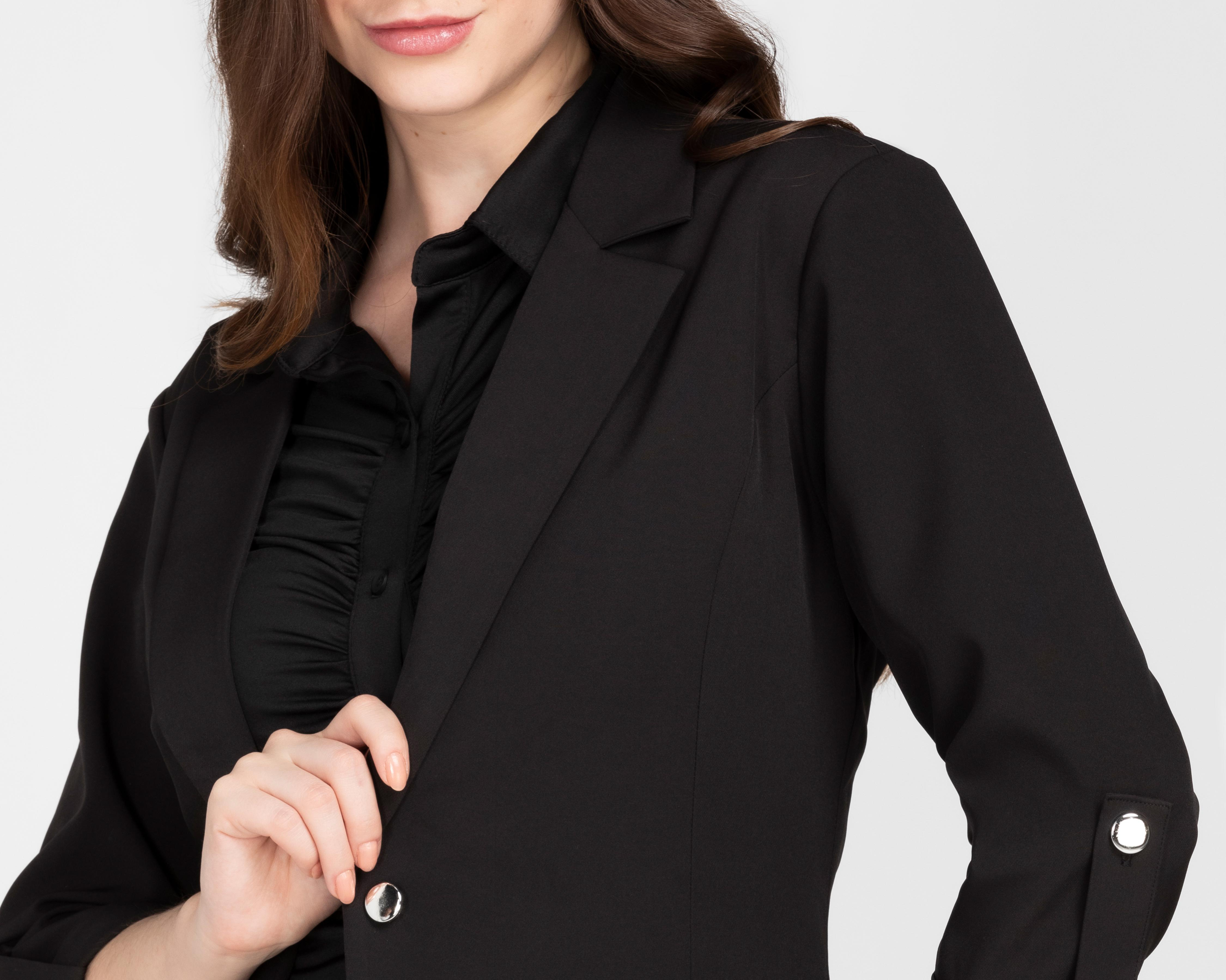 Foto 5 pulgar | Blazer Negro Sahara para Mujer