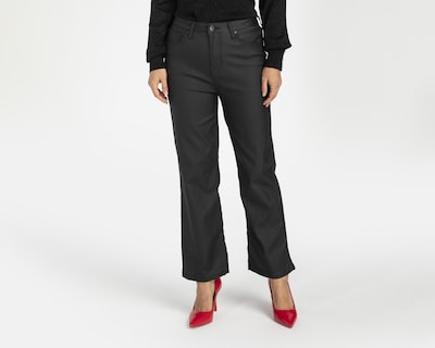 Foto 1 | Pantalón Ancho Sahara Negro para Mujer