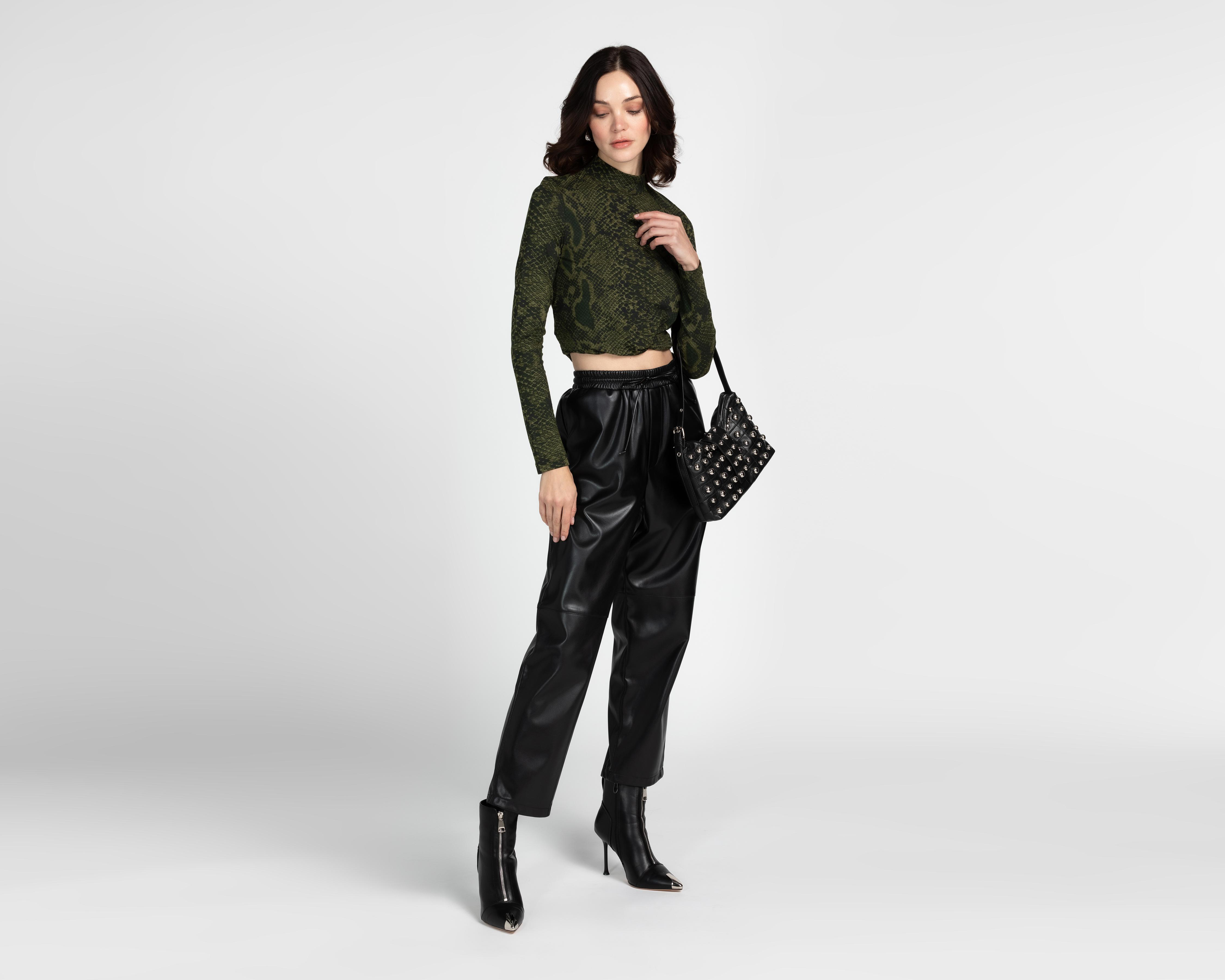 Foto 2 | Pantalón Sahara Negro para Mujer