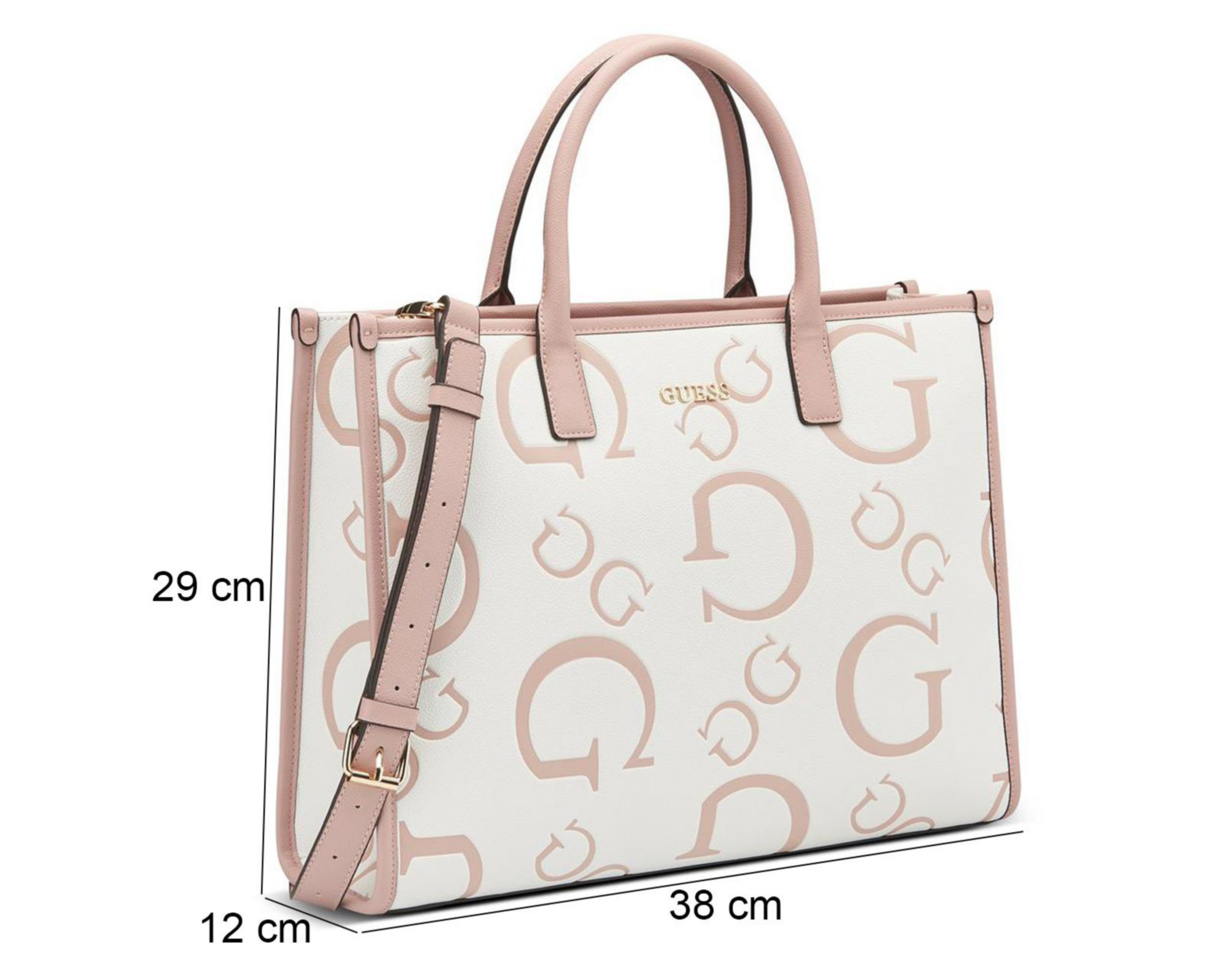 Foto 6 pulgar | Bolsa de Hombro Guess Spring Falls