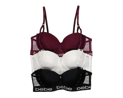 Foto 1 | Brasier con Encaje Bebe Push Up 3 Pack
