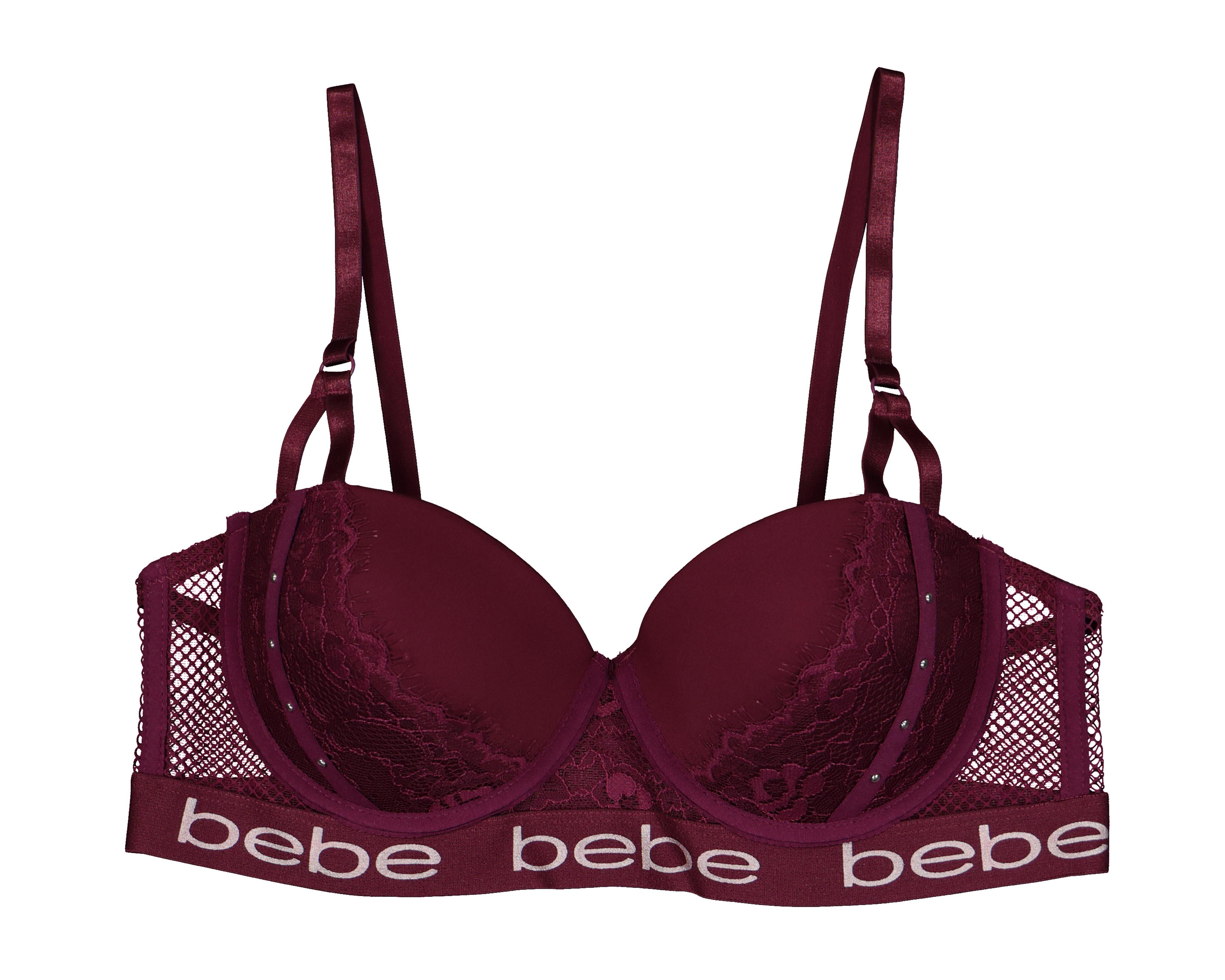 Foto 4 pulgar | Brasier con Encaje Bebe Push Up 3 Pack