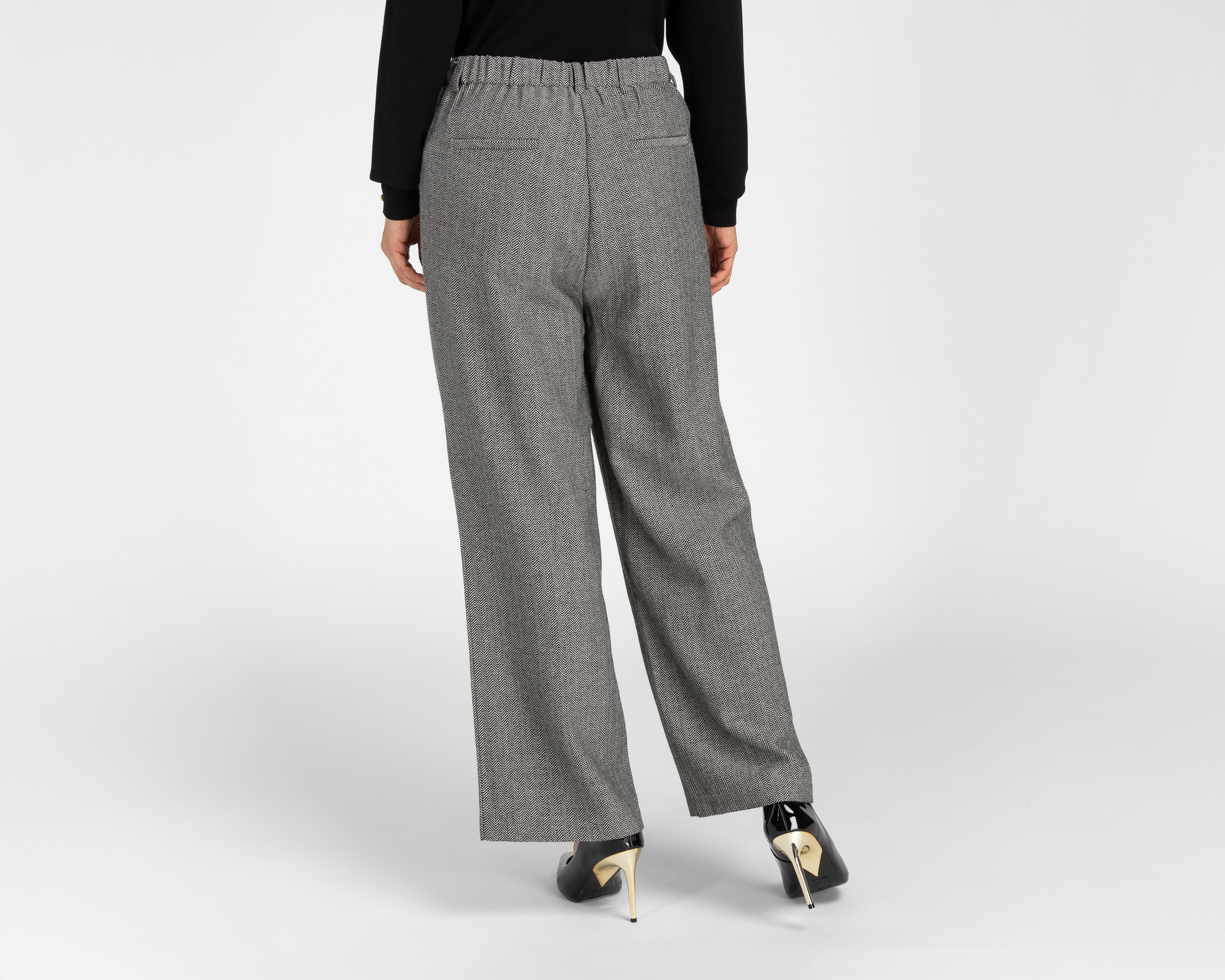 Foto 4 pulgar | Pantalón de Vestir Sahara Gris para Mujer