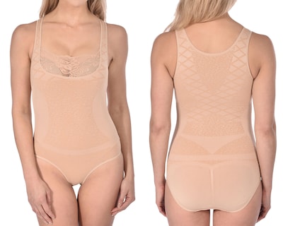 Foto 3 | Body con Control Beauty Secret Nude para Mujer