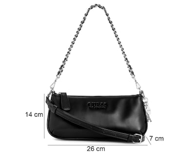 Foto 4 | Bolsa de Hombro Guess Tournesol con Colgante