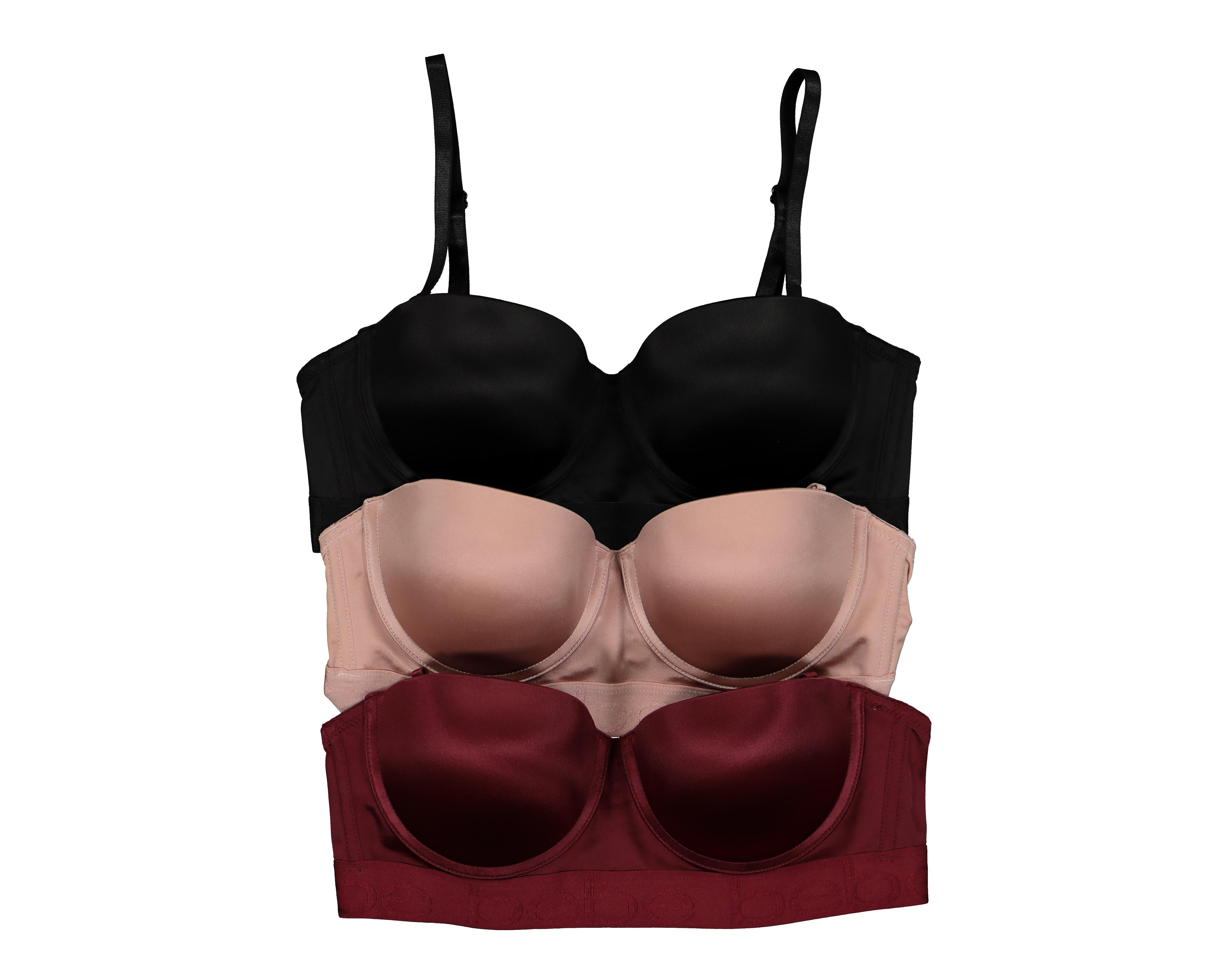 Brasier con Varilla Bebe Media Copa para Mujer 3 Pack