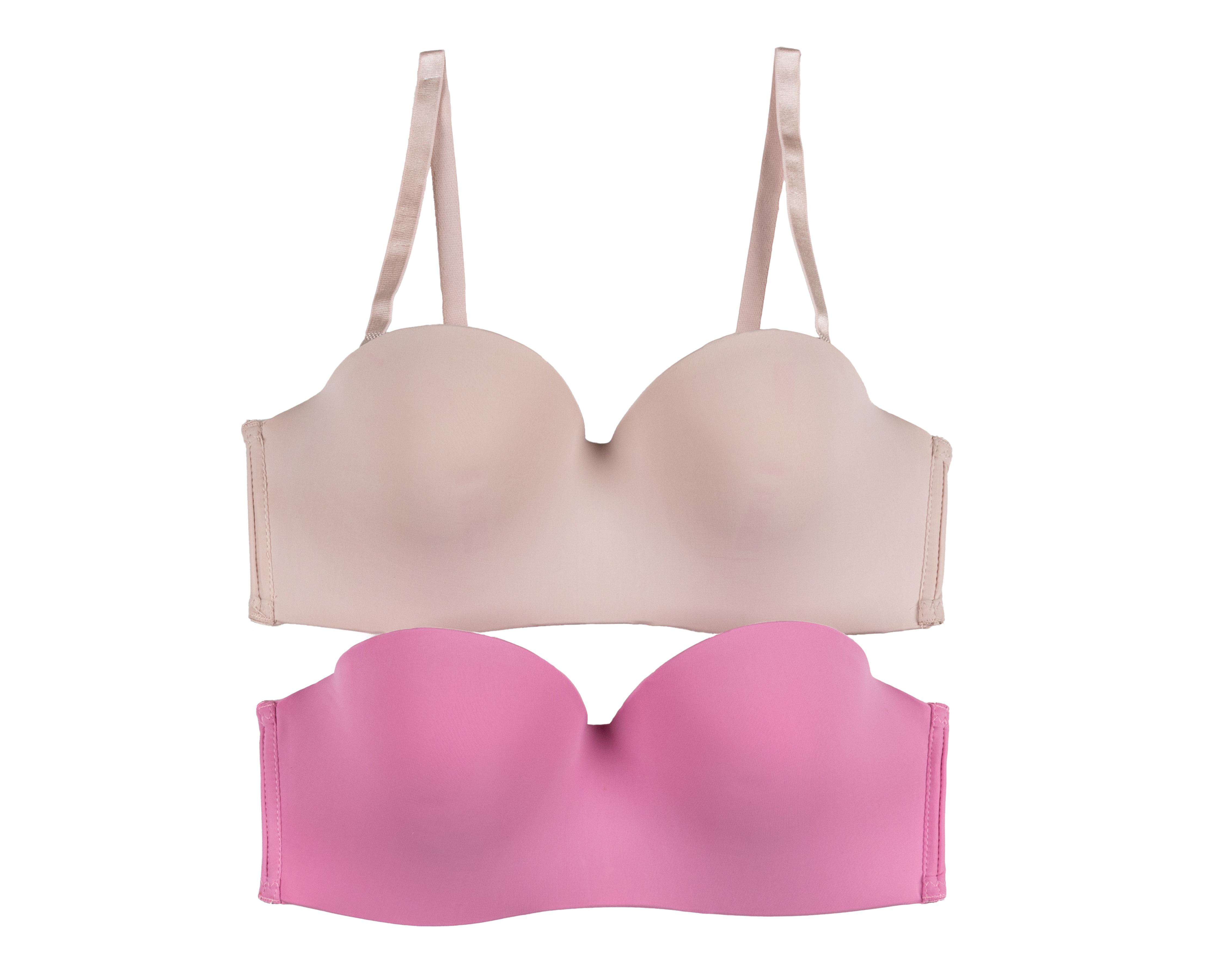 Brasier Strapless Lovest Copa Completa 2 Pack