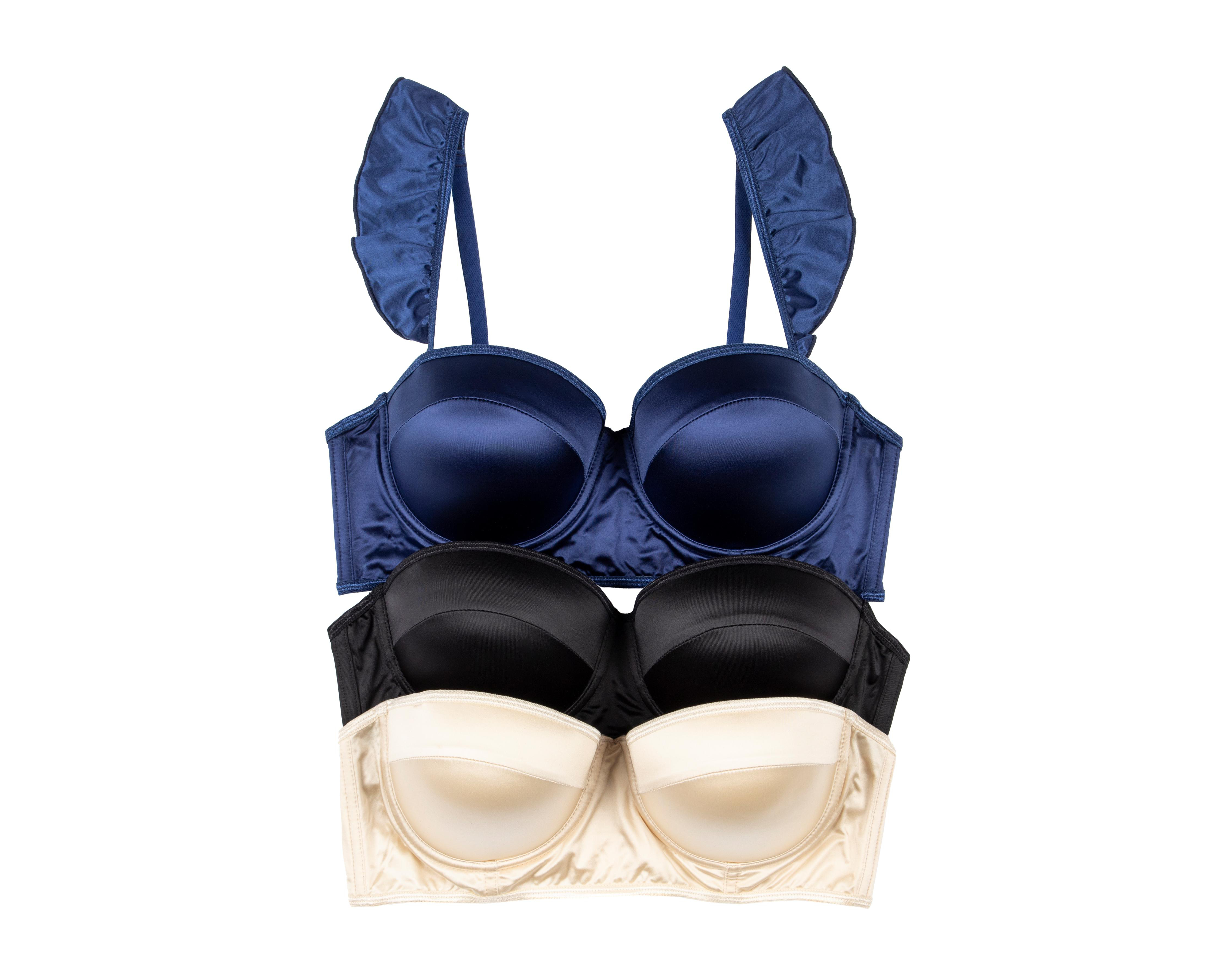 Foto 2 pulgar | Brasier Beauty Secret Media Copa 3 Pack