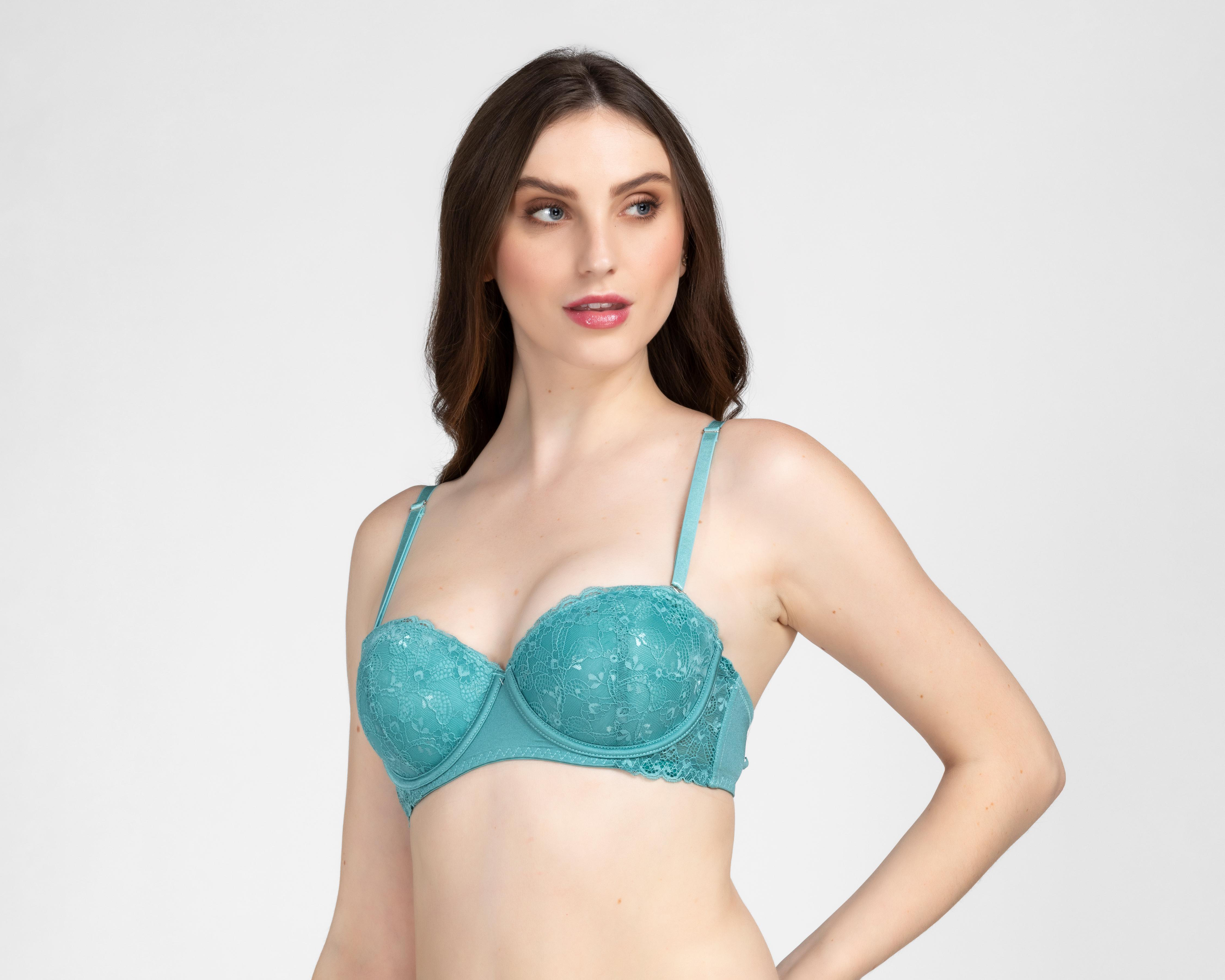 Foto 2 | Brasier con Encaje Eva tu Estilo Íntimo Media Copa 3 Pack