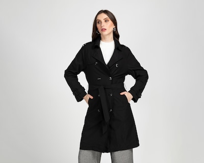 Foto 1 | Abrigo de Gabardina Sahara para Mujer