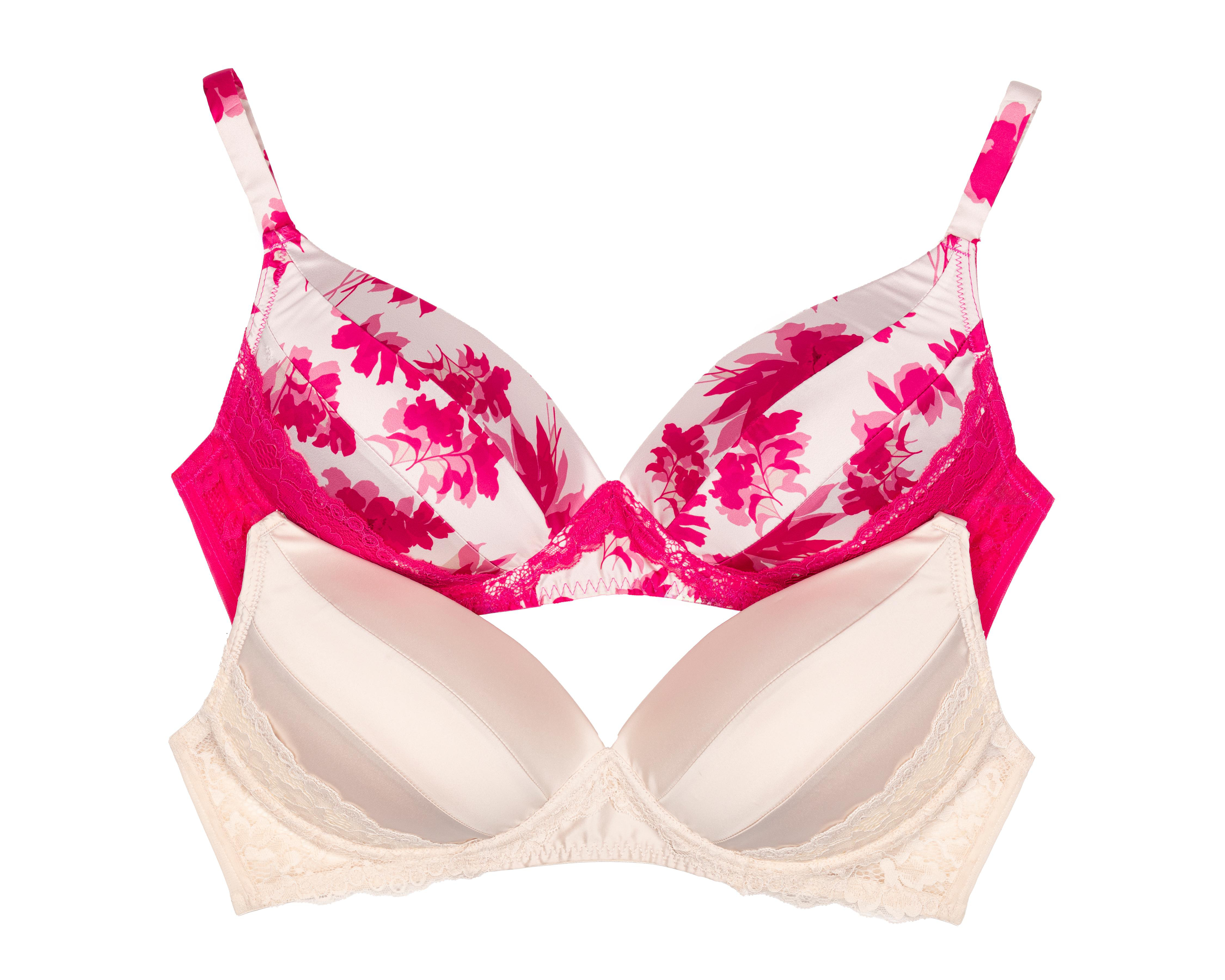 Foto 1 | Brasier con Encaje Beauty Secret Media Copa 2 Pack