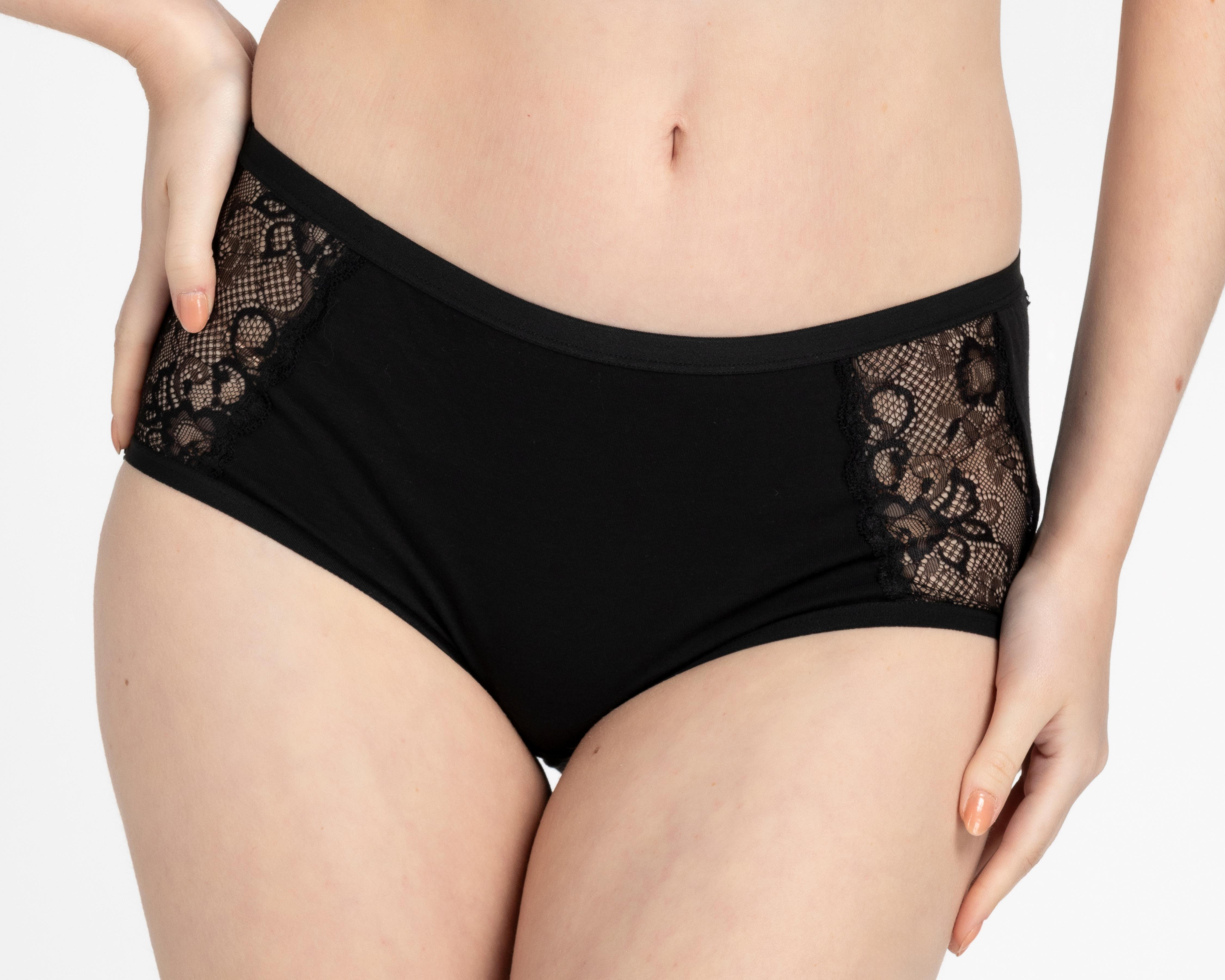 Foto 3 pulgar | Pantaleta Beauty Secret con Encaje para Mujer 3 Piezas