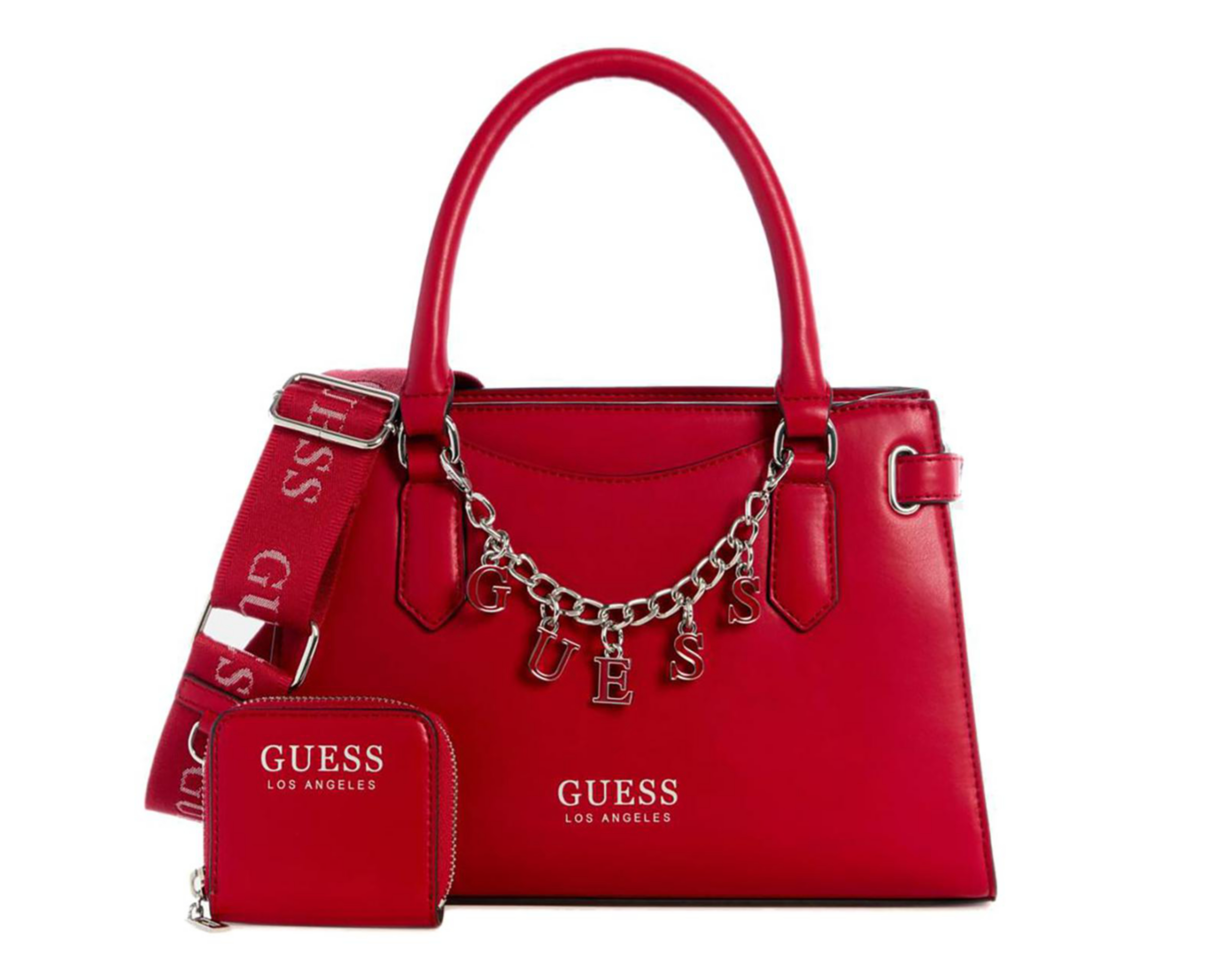 Foto 2 pulgar | Bolsa de Hombro Guess Amarantha con Monedero