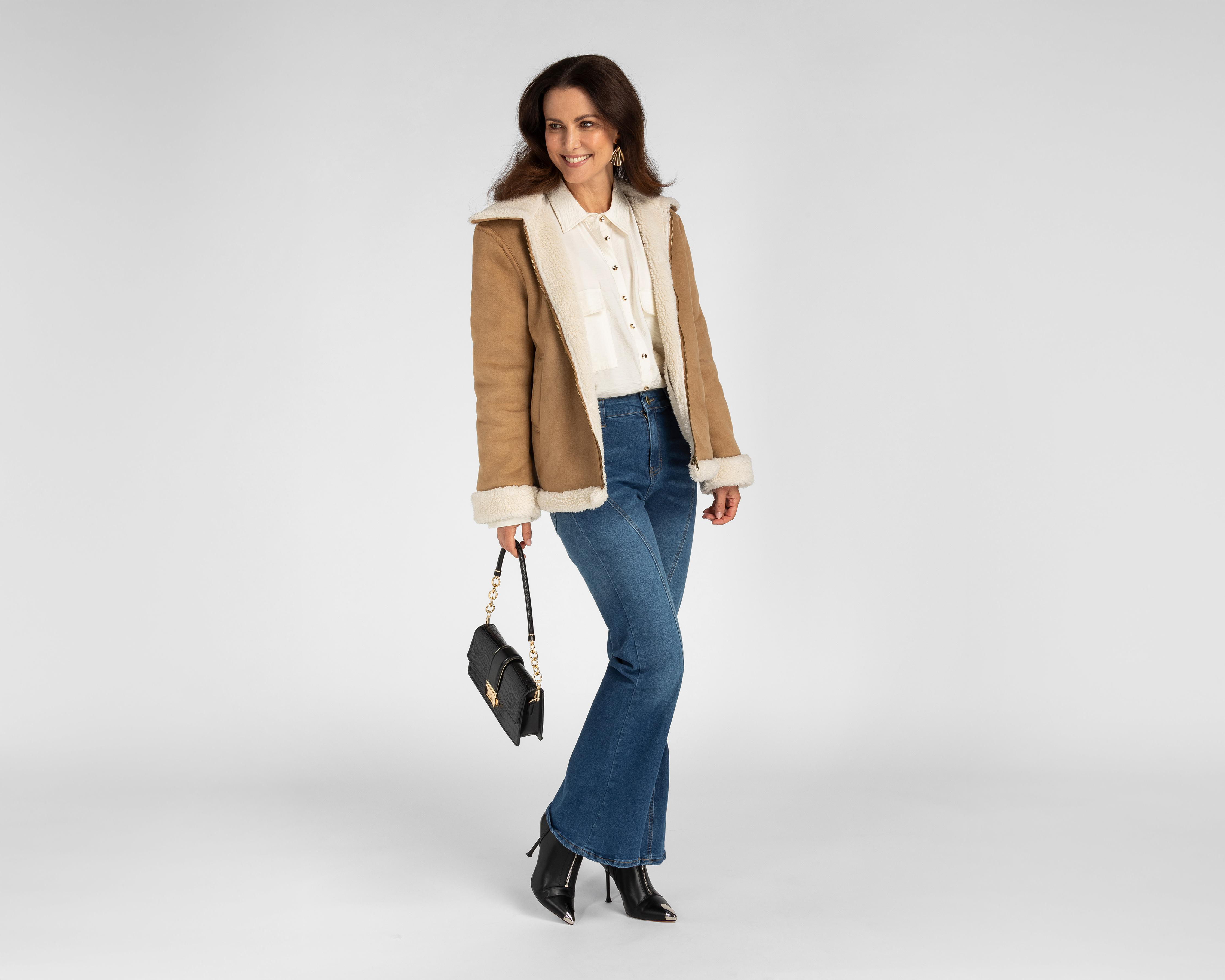 Foto 3 pulgar | Chaqueta Aviador Sahara para Mujer