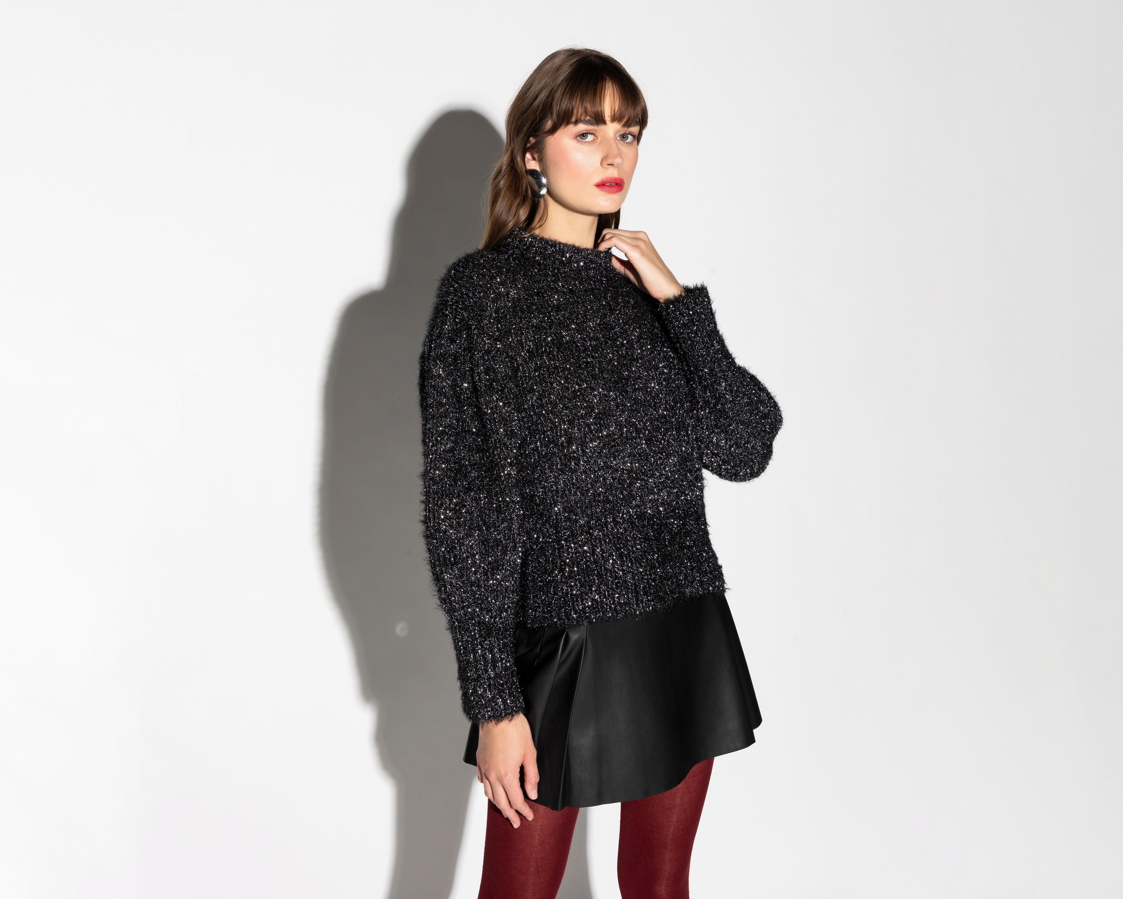 Foto 2 | Suéter Gris Thinner para Mujer